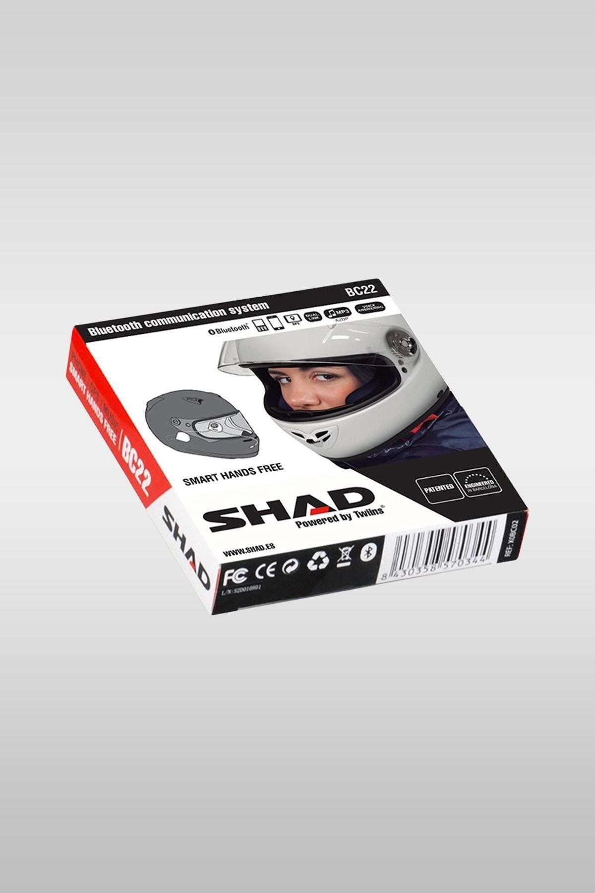 Shad-BC22 Universal Compatible with All Helmets Intercom 1