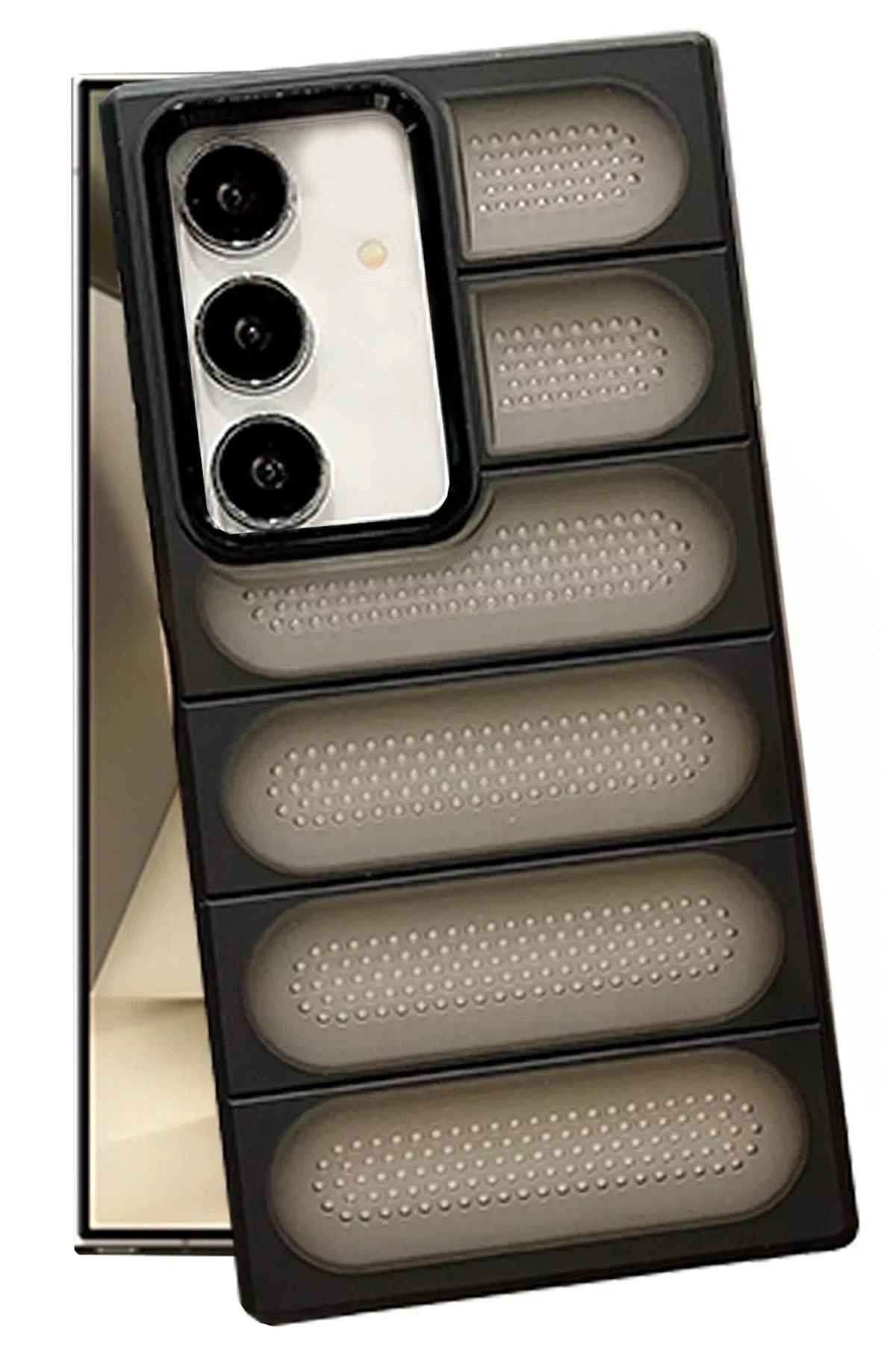 NewFace Samsung Galaxy S24 Plus Kılıf Airmax Silikon Kapak - Siyah HNZRN