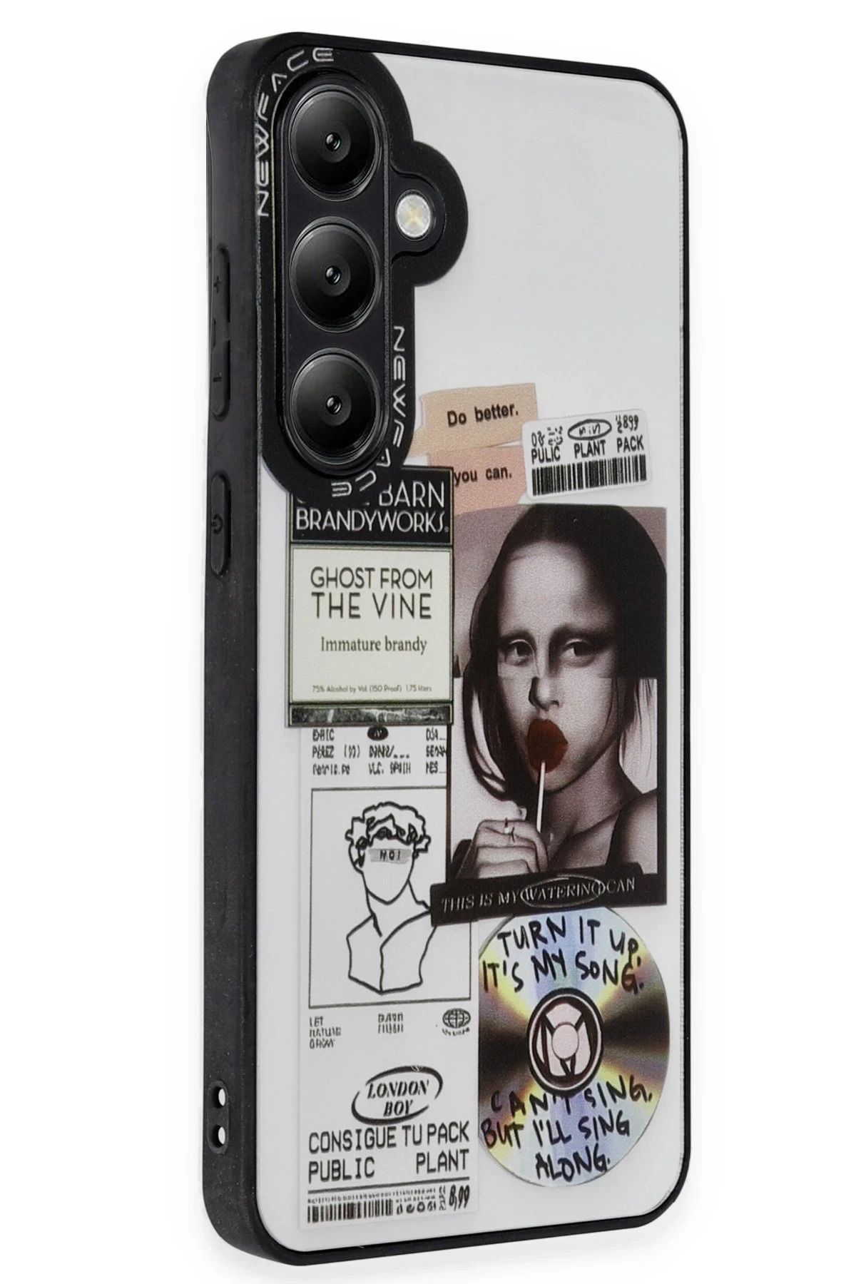 NewFace Samsung Galaxy S24 Plus Kılıf Mirror Desenli Kapak - Mirror - 2 BSTMY