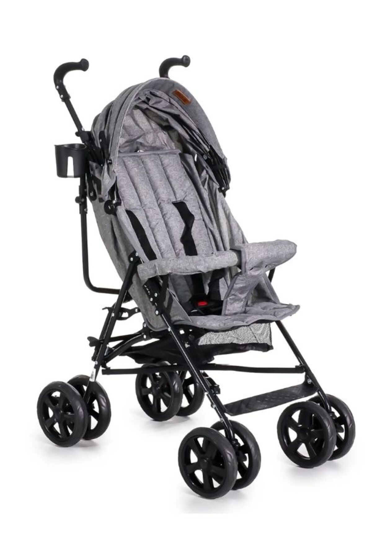 Duux Siena Hafif Doğumdan 3 Yaşına Kadar Kullanılabilen Baston Bebek Arabası Gri fotoğrafı 3 (önizleme)