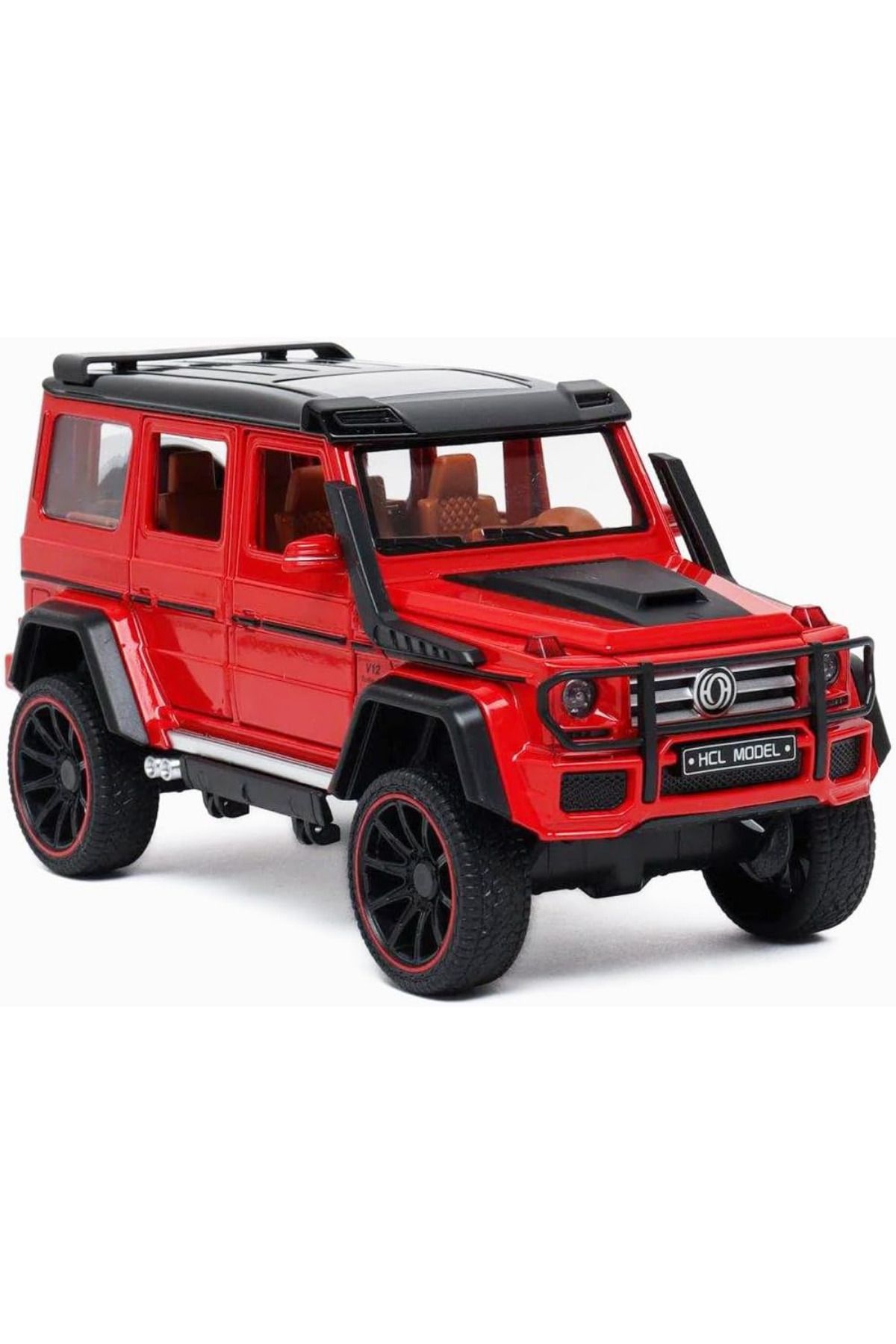 craftivio Büyük Boy 1:22 Ölçek Metal Mercedes G63 JEEP Diecast Model Metal Araba