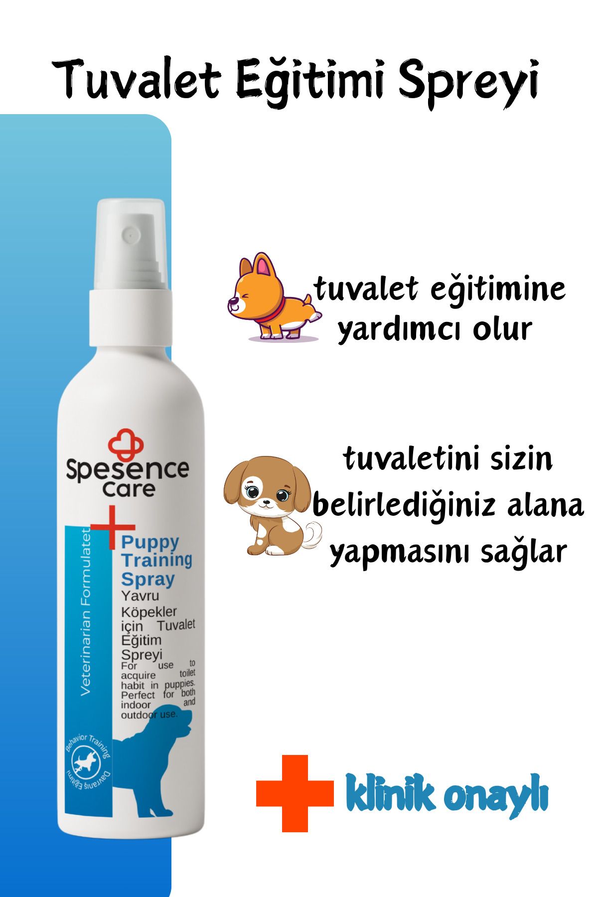 Spesence Care Puppy Trainer Tuvalet Eğitim Sprey 100ml