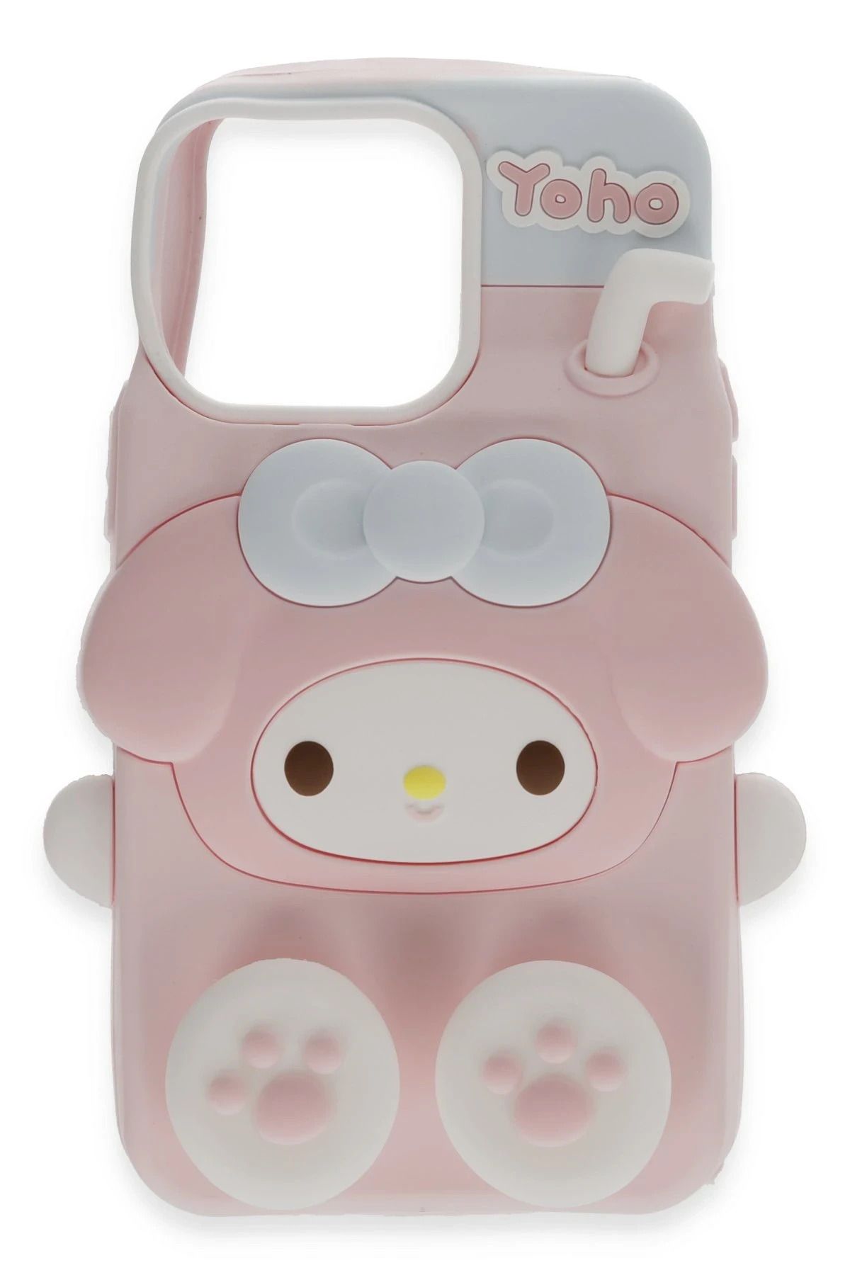 NewFace iPhone 15 Pro Kılıf Poky Karakter Silikon Kapak - Desen 2 INSLM