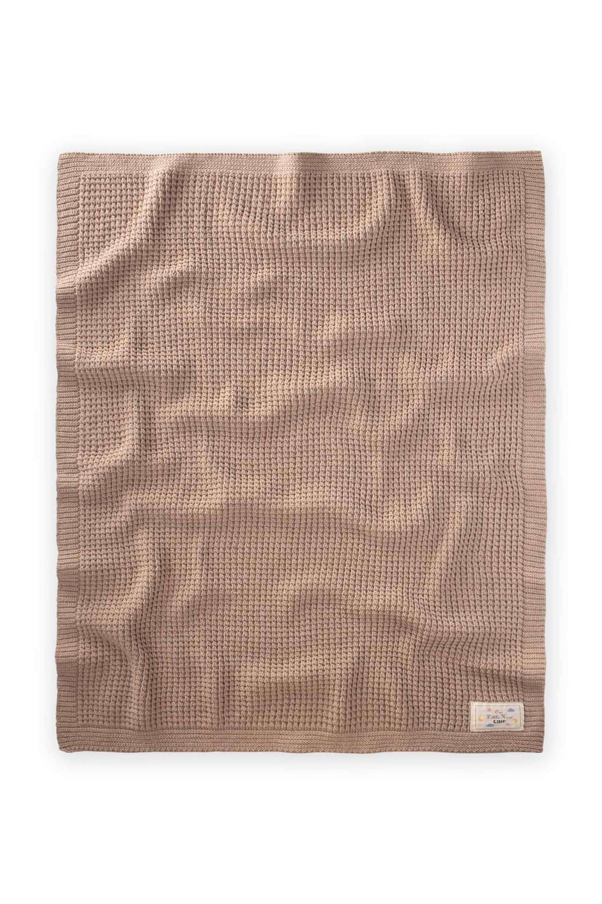 Thessaloniki Knitwear Blanket 80X100 (+/-5 Cm ) Beige
