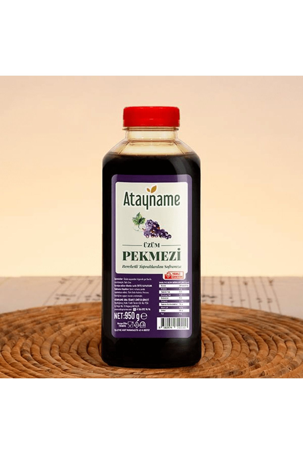 HobiDünyasıElif Lisinya Üzüm Pekmezi 950 G