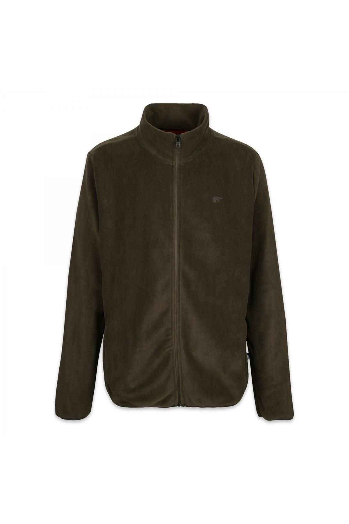 Bad Bear 001 Bowie Full-Zip Polar Jacket Haki Erkek Ceket
