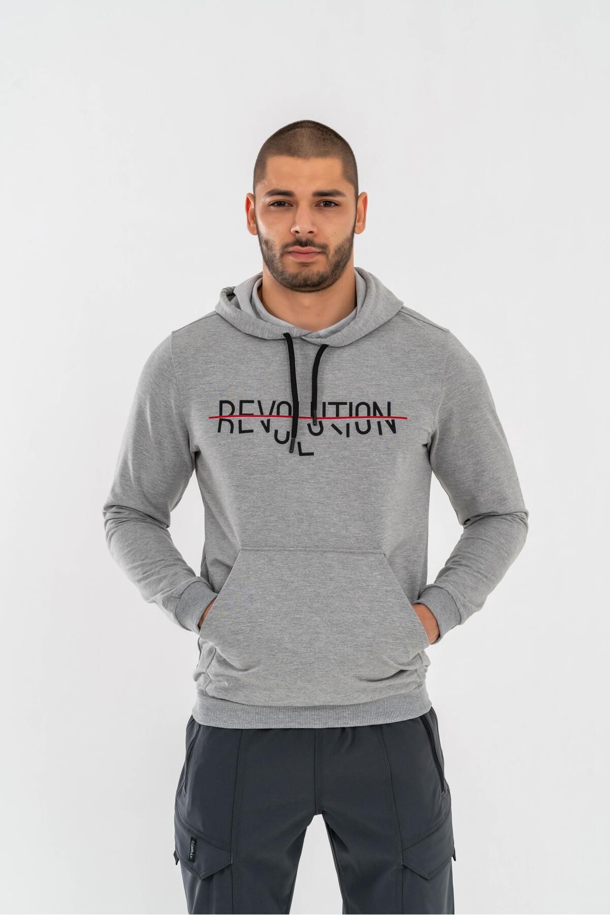 Combat Tactical Tricou Cu Mânecă Lungă Cu Imprimeu Tactic În Aer Liber Hanorac De Bază Casual - - Gri Masculin - S