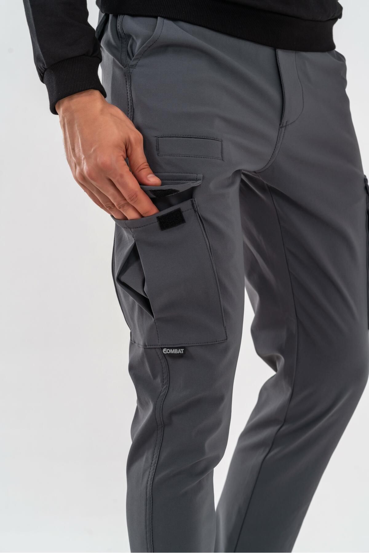 Combat Tactical-Pantaloni cargo tactici pentru trekking în aer liber cu buzunare - 534 8