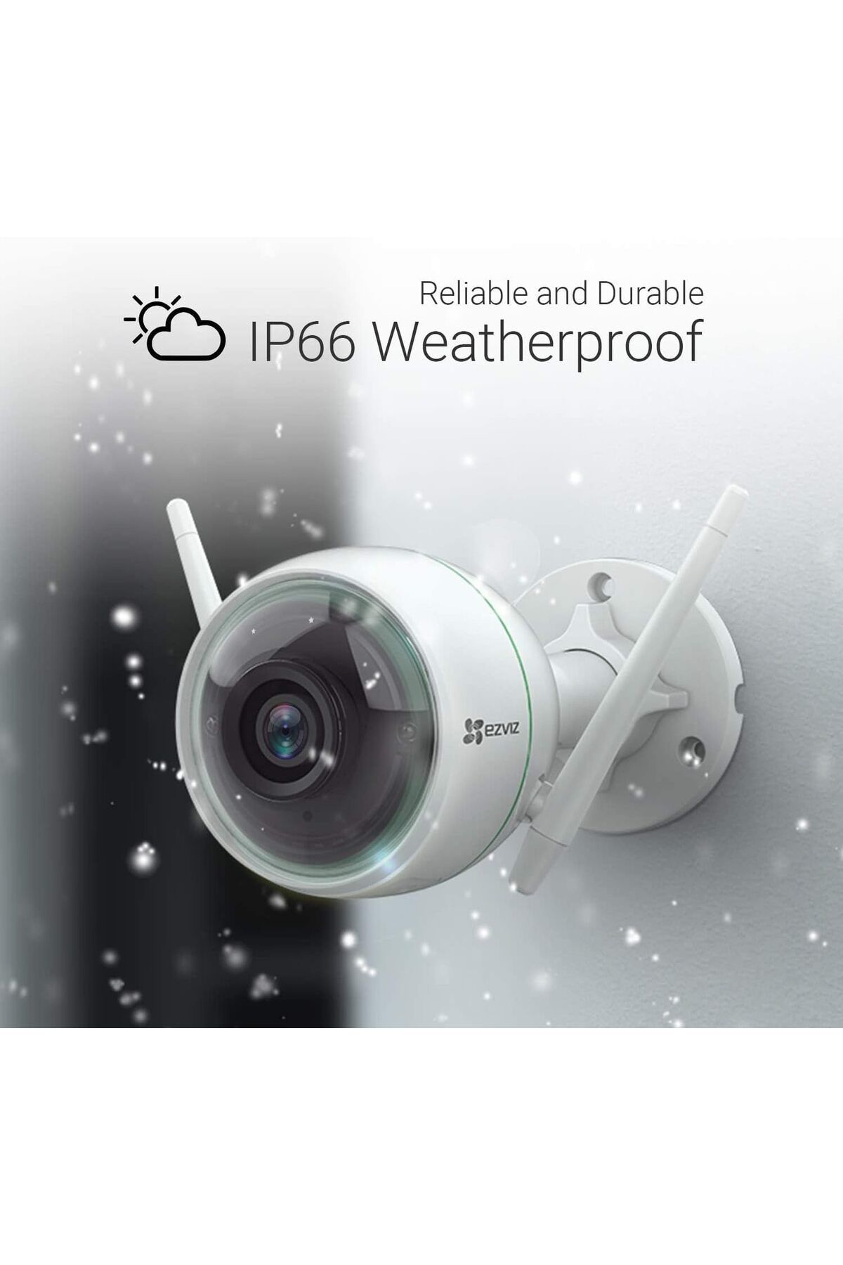 EZVIZ-Outdoor Security Camera C3WN with 1080p, Weather Resistant, Smart Motion Detection, WiFi Suppo 3