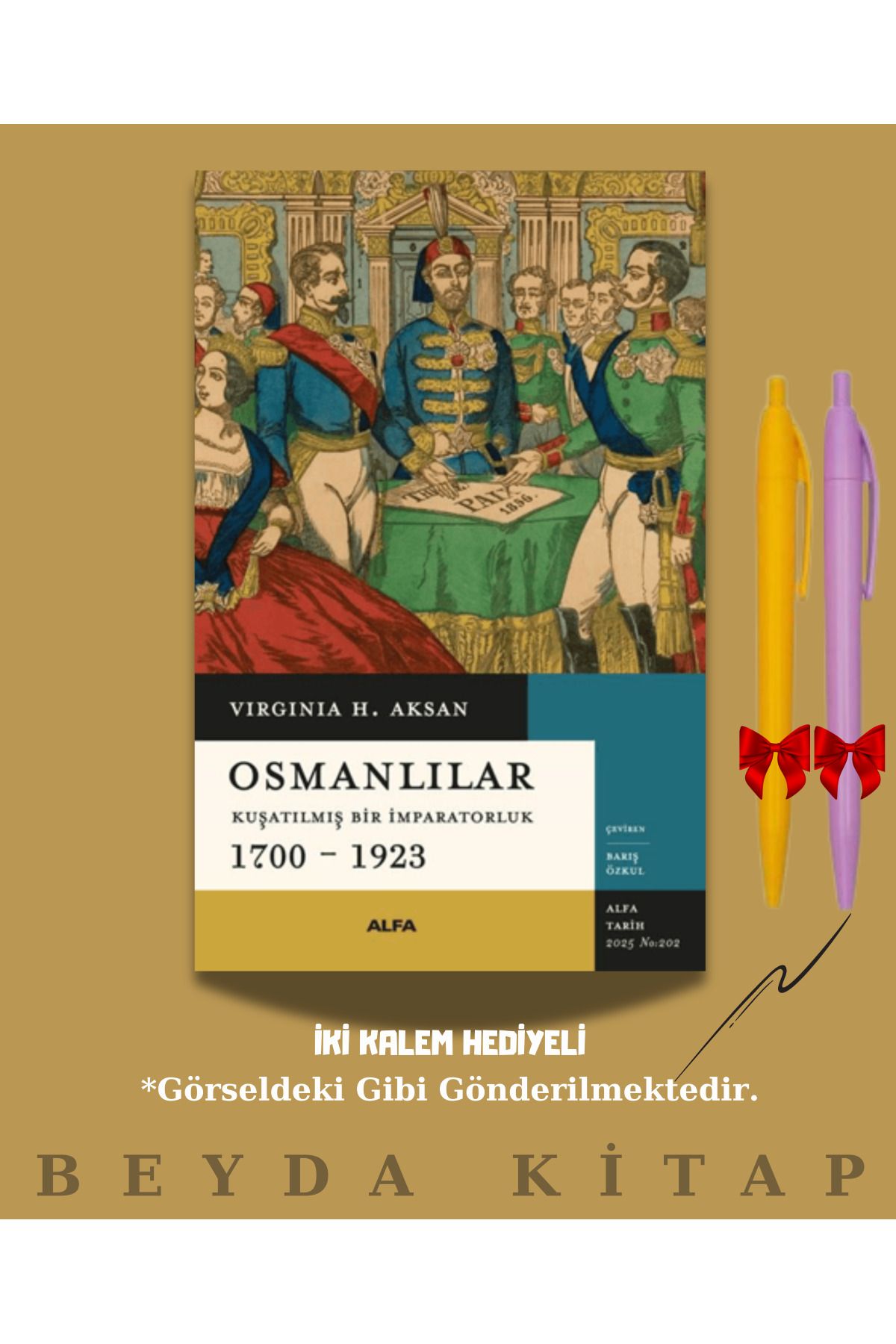 Alfa Yayınları Osmanlılar - Virginia H. - İki Kalem Hediyeli - Yeni Kitap