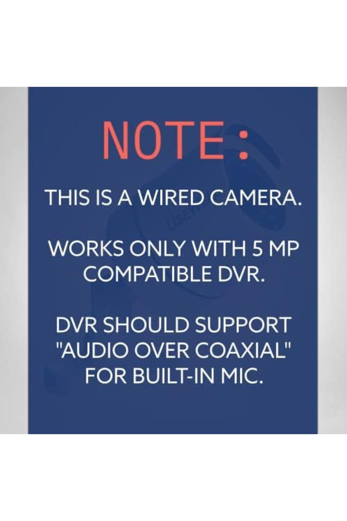 Hikvision-5 MP Weatherproof Camera with Built-in Microphone from Hikvision DS-2CE16H0T-ITPFS White 4