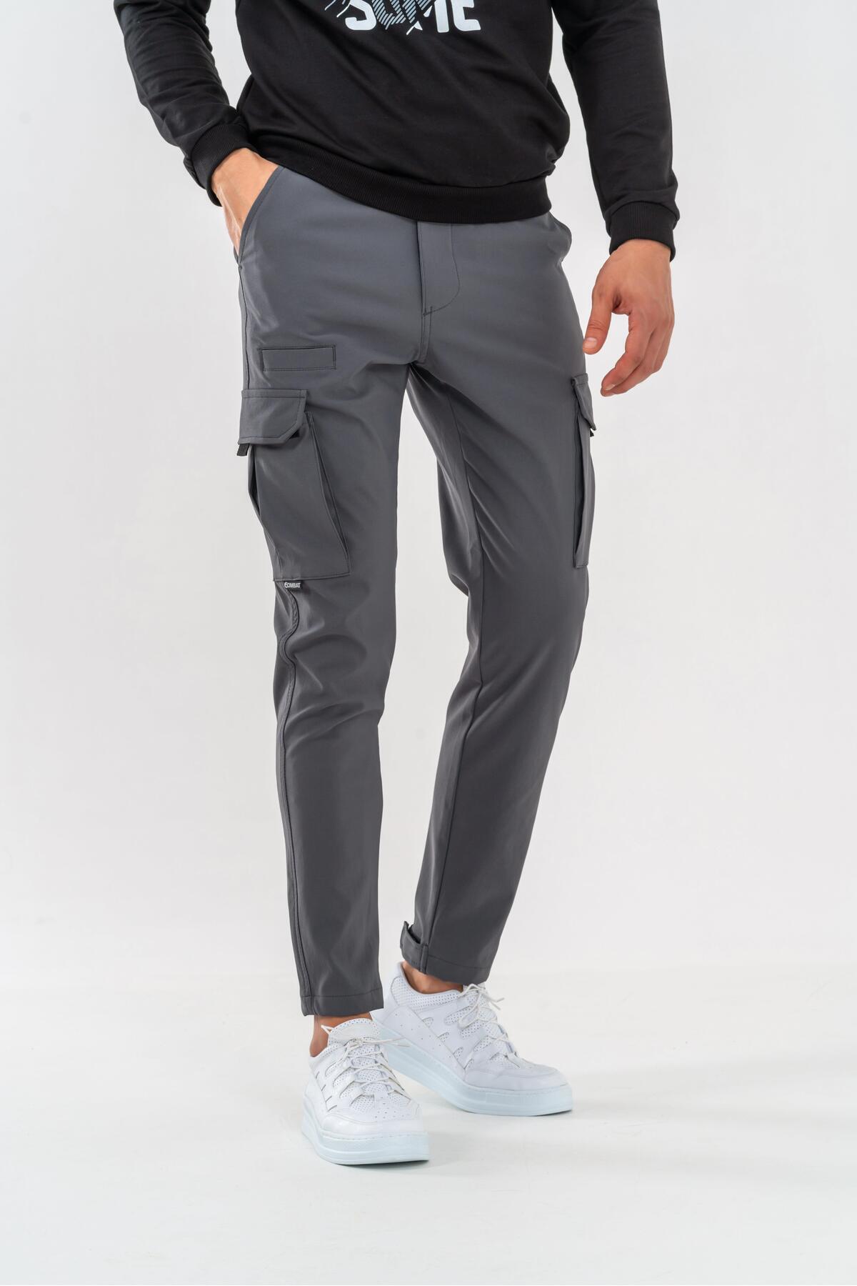Combat Tactical-Pantaloni cargo tactici pentru trekking în aer liber cu buzunare - 534 5