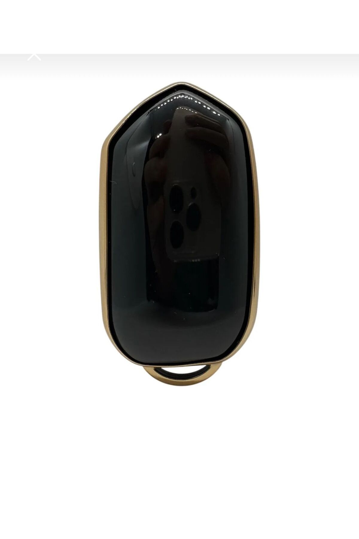 Luxe Aksesuarr-Togg T10X 3 Button Protection Key Controller Nano Silicone Case Black Gold 3