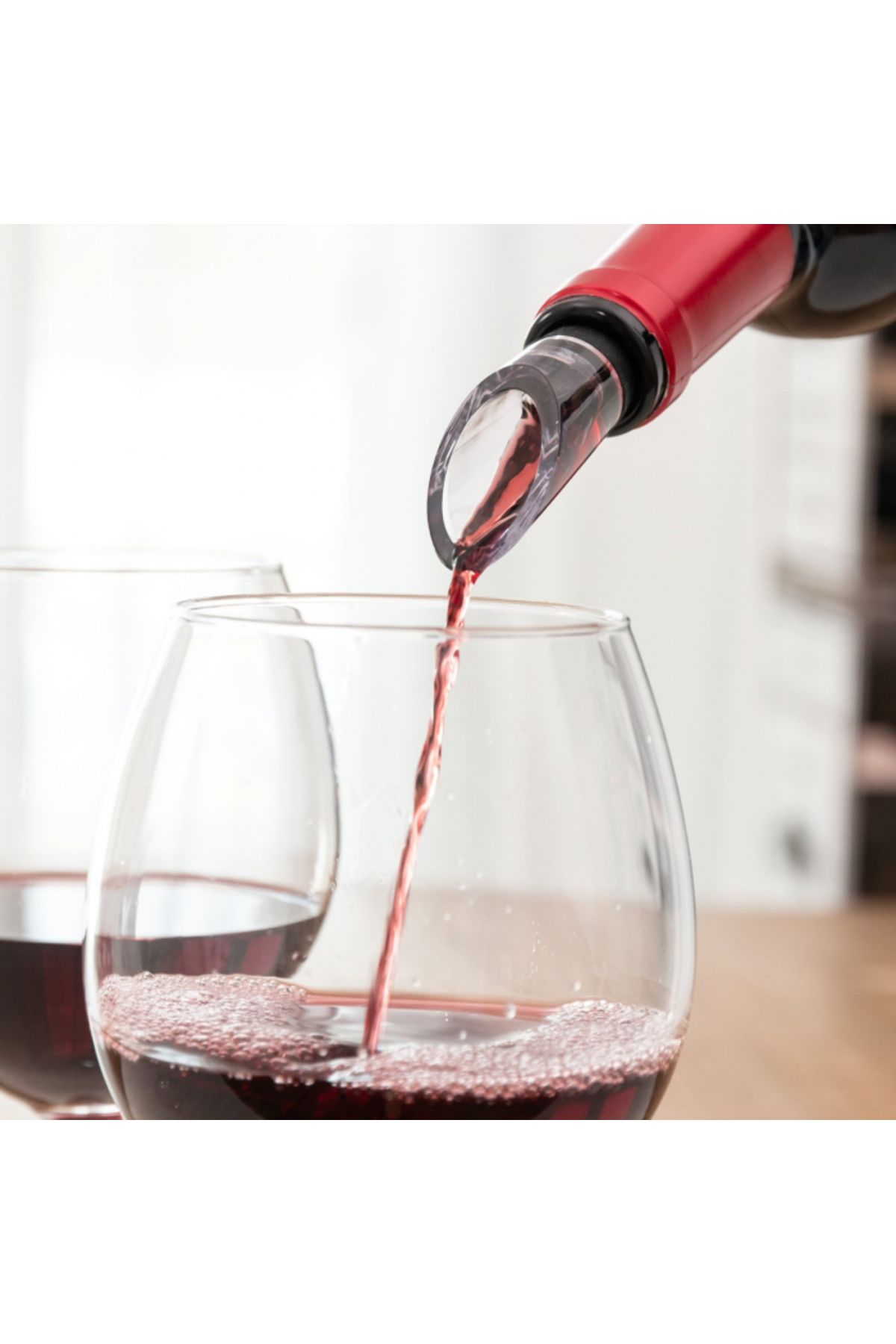 OEM-3-in-1 wine cooler with dripper and aerator, elegant drainage, maintains ideal temperature 6