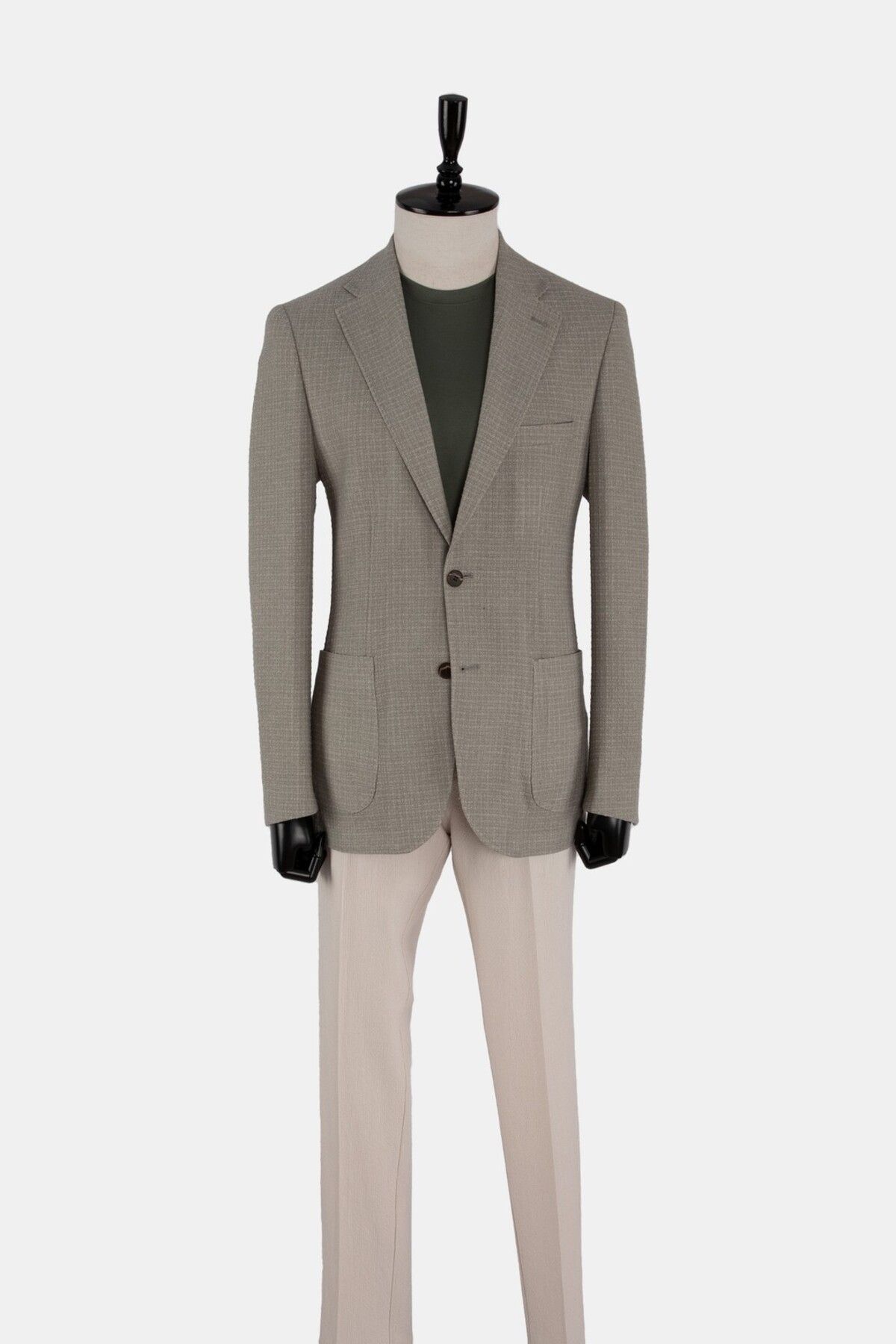 HC MEN CLASSIC Erkek Gofre Casual Ceket
