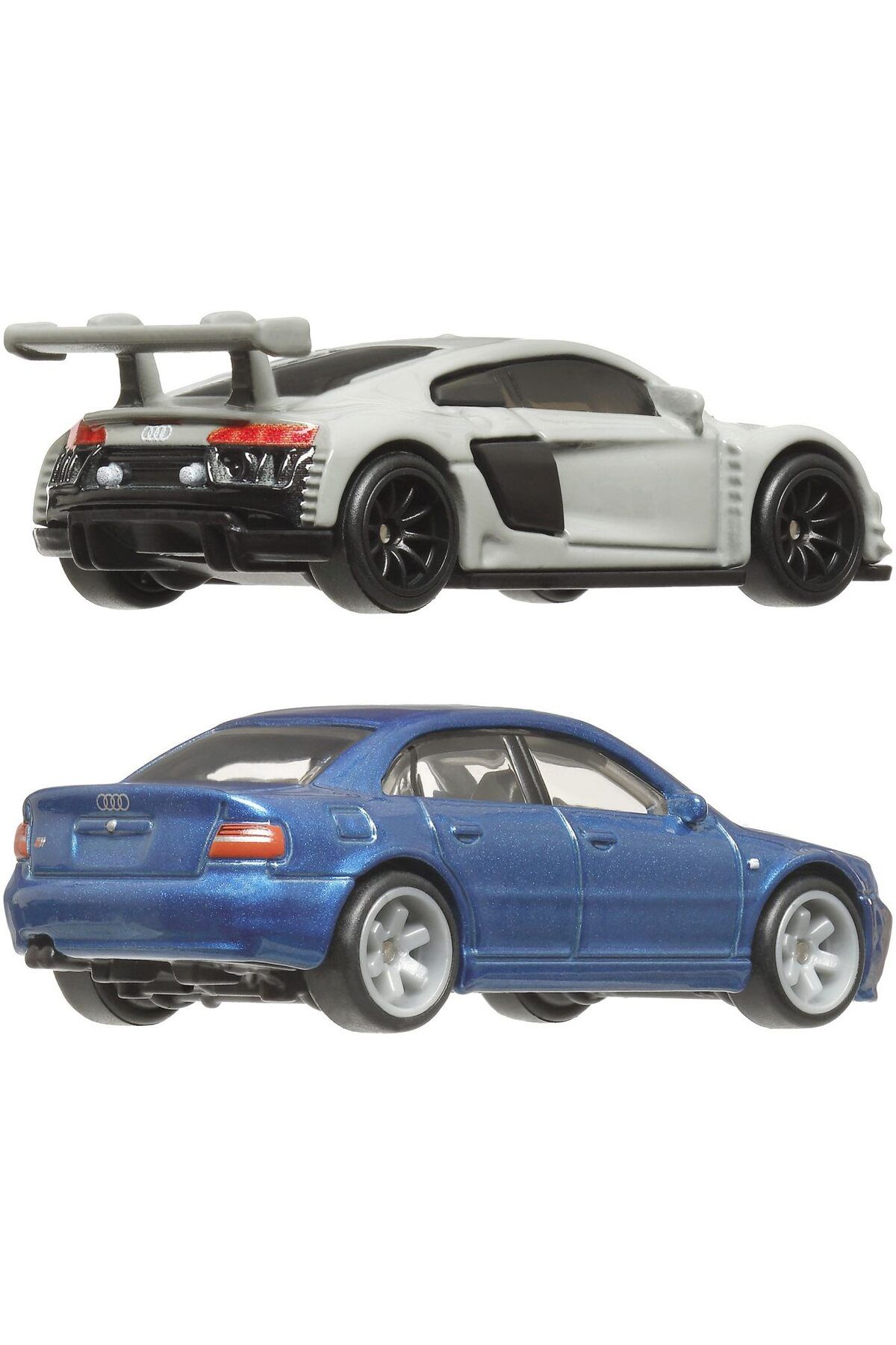 HOT WHEELS-Set of 2 Hot Wheels metal cars - Audi S4 Quattro and Audi R8 LMS 4