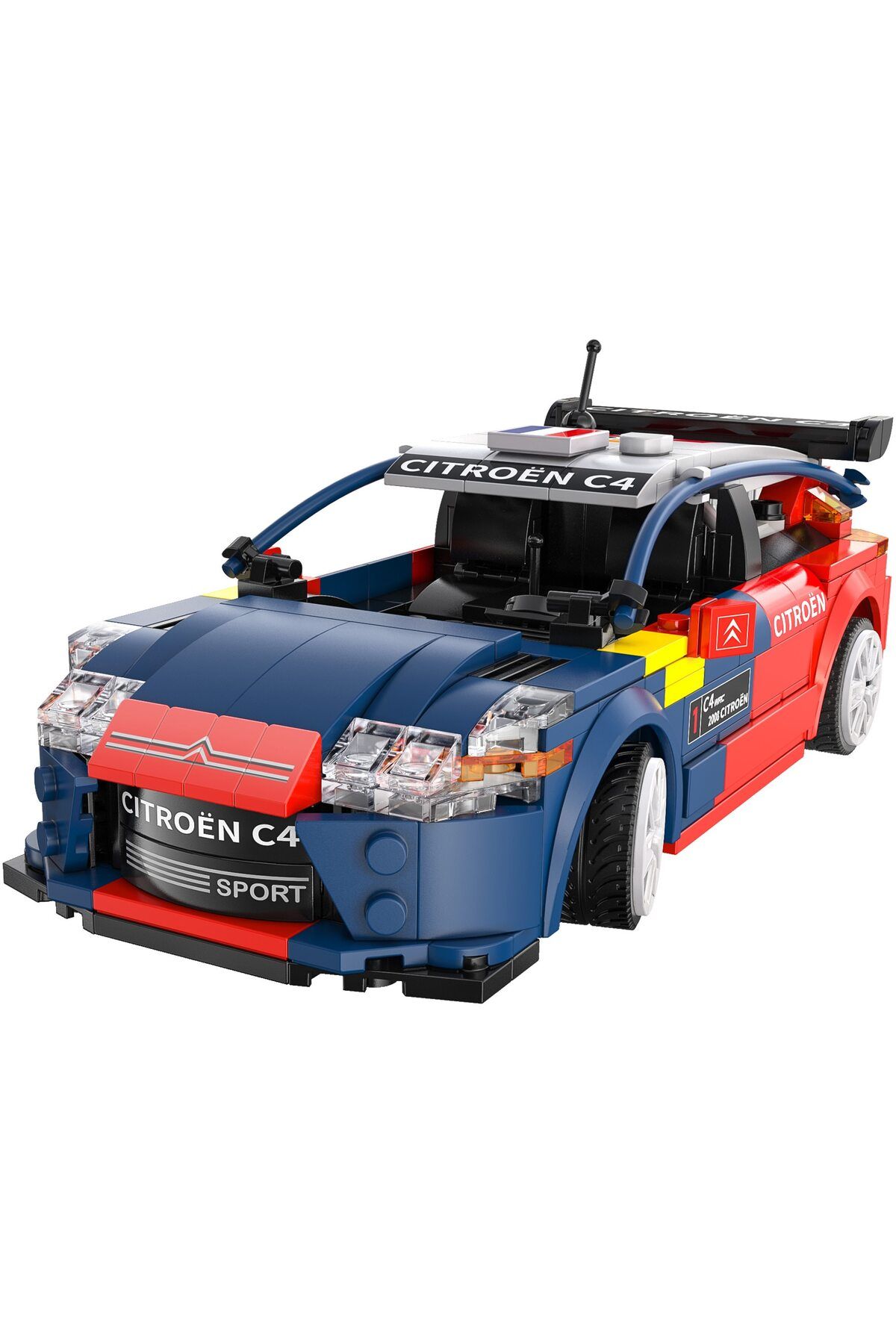 cada-Set constructie CaDa - Masinuta Citroen C4 WRC Dual Control C51078W 2