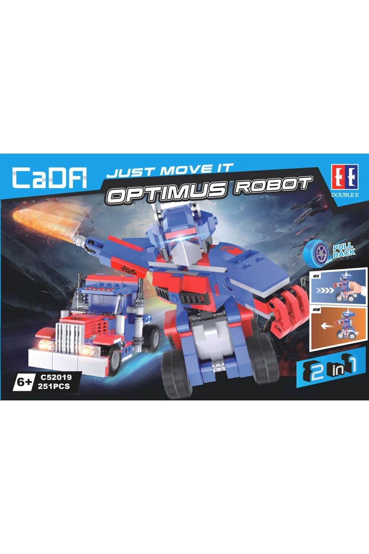 cada-Set constructie CaDa - Robotul transformabil 2in1 Optimus 7