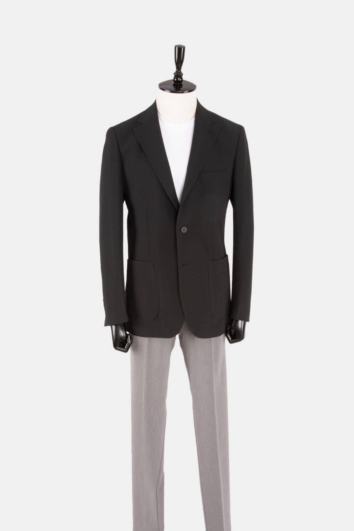 HC MEN CLASSIC Erkek Gofre Casual Ceket