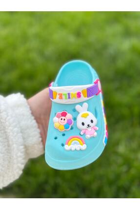 Bold Boutique Figürlü Çocuk Terliği, Havuz Plaj Terliği, Çocuk Sandaleti, Kay...