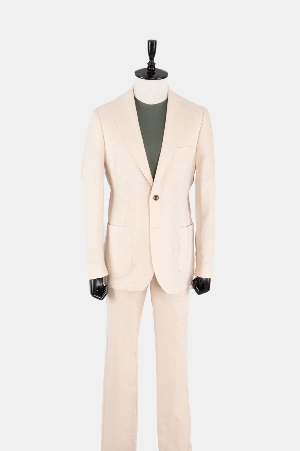 HC MEN CLASSIC Erkek Keten Jogger Takım Elbise