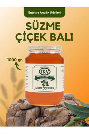 TKV Bal Süzme Çiçek Balı (1000gr)