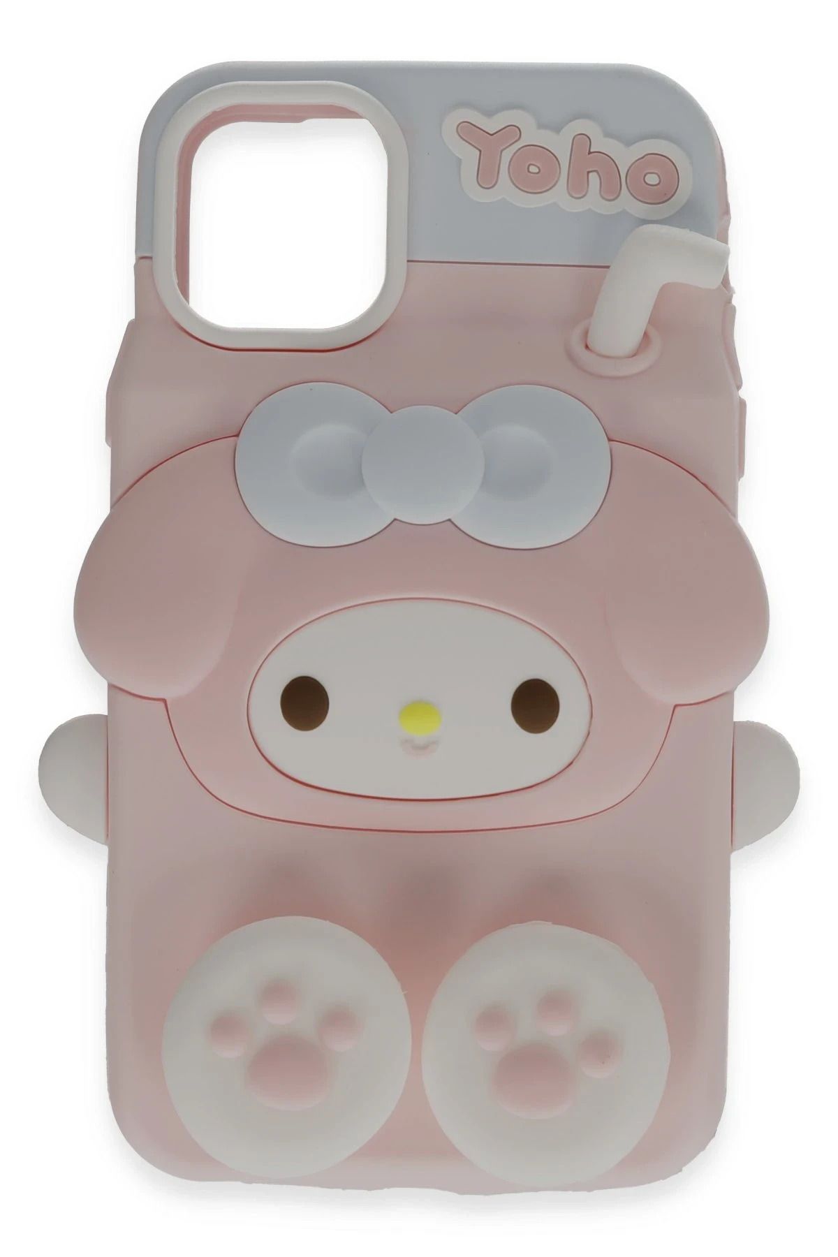 NewFace iPhone 12 Kılıf Poky Karakter Silikon Kapak - Desen 2 BSTMY