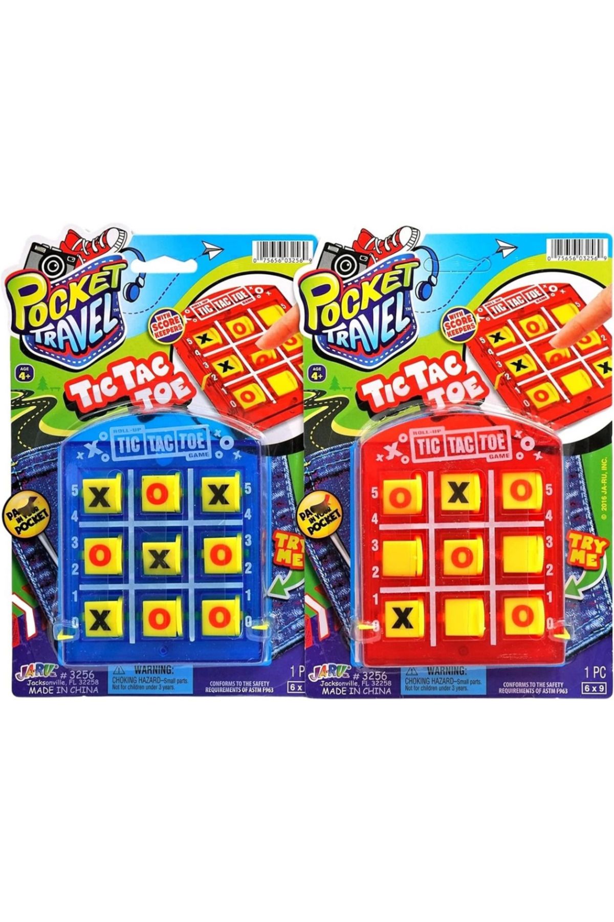 CPU ELEKTRONİK-Nessiworld Travel Size Tic Tac Toe Game 3