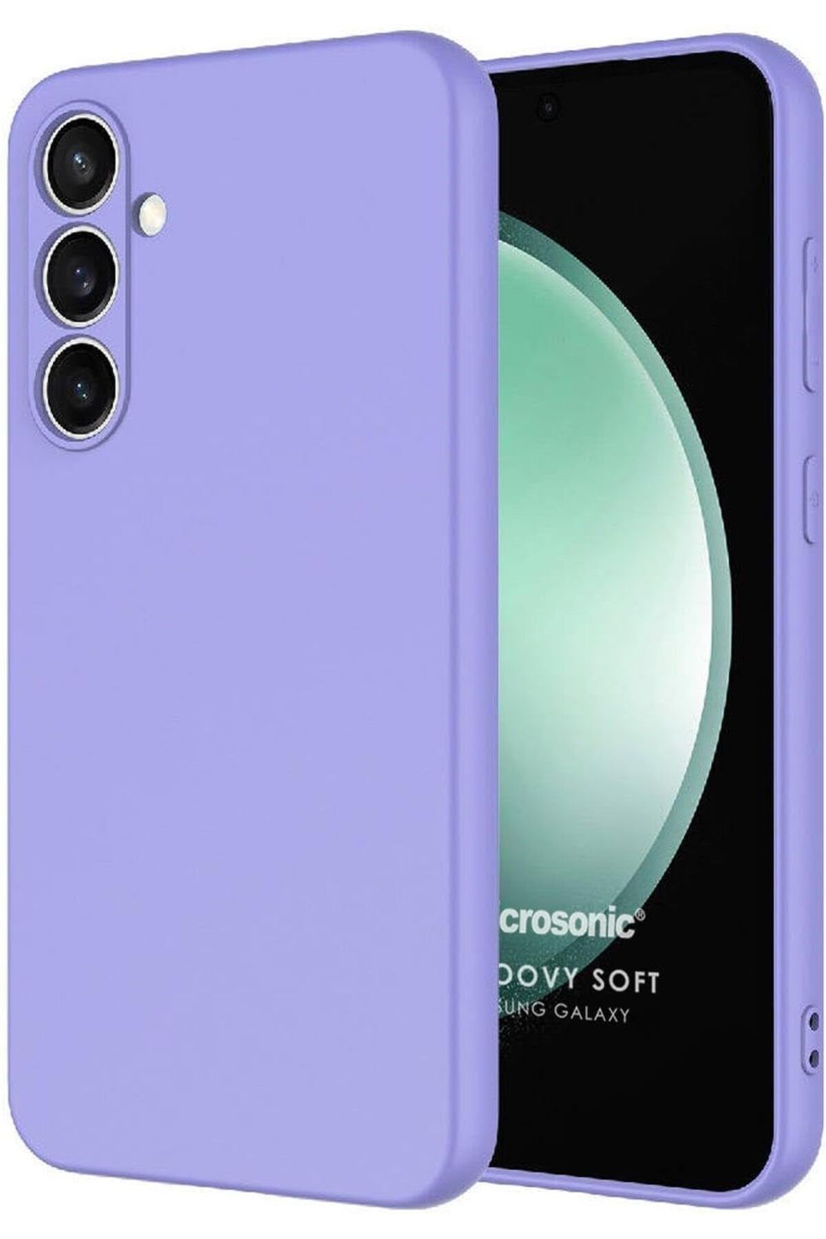 STOREMAX Rom Galaxy S24 FE Kılıf Groovy Soft Lila [Galaxy S24 FE ile Uyumlu Kılıf - Lila] Romshp 1067323