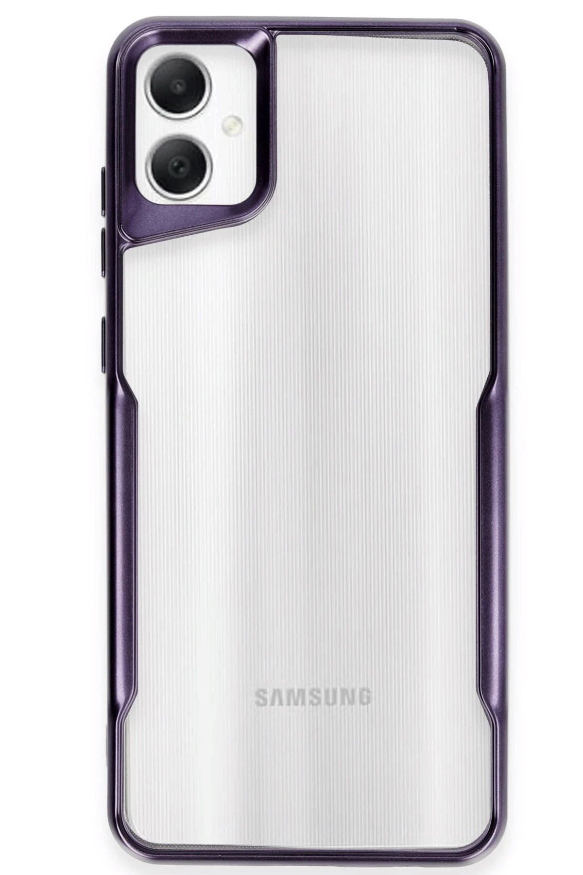 NewFace Samsung Galaxy A05 Kılıf Boyi Silikon Kapak - Derin Mor LZWDR