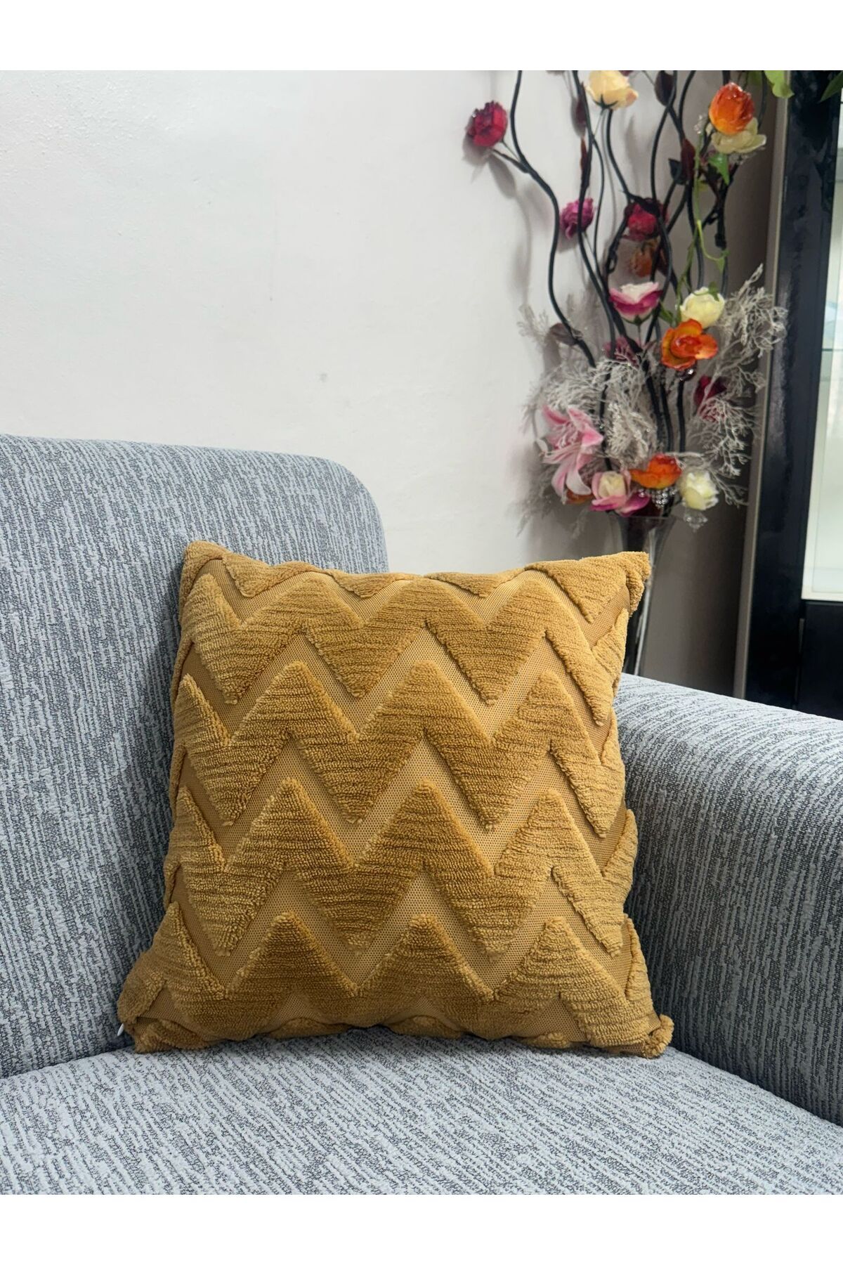 TrendFabric KOLTUK PELUŞ KIRLENT (44X44) 2 Lİ