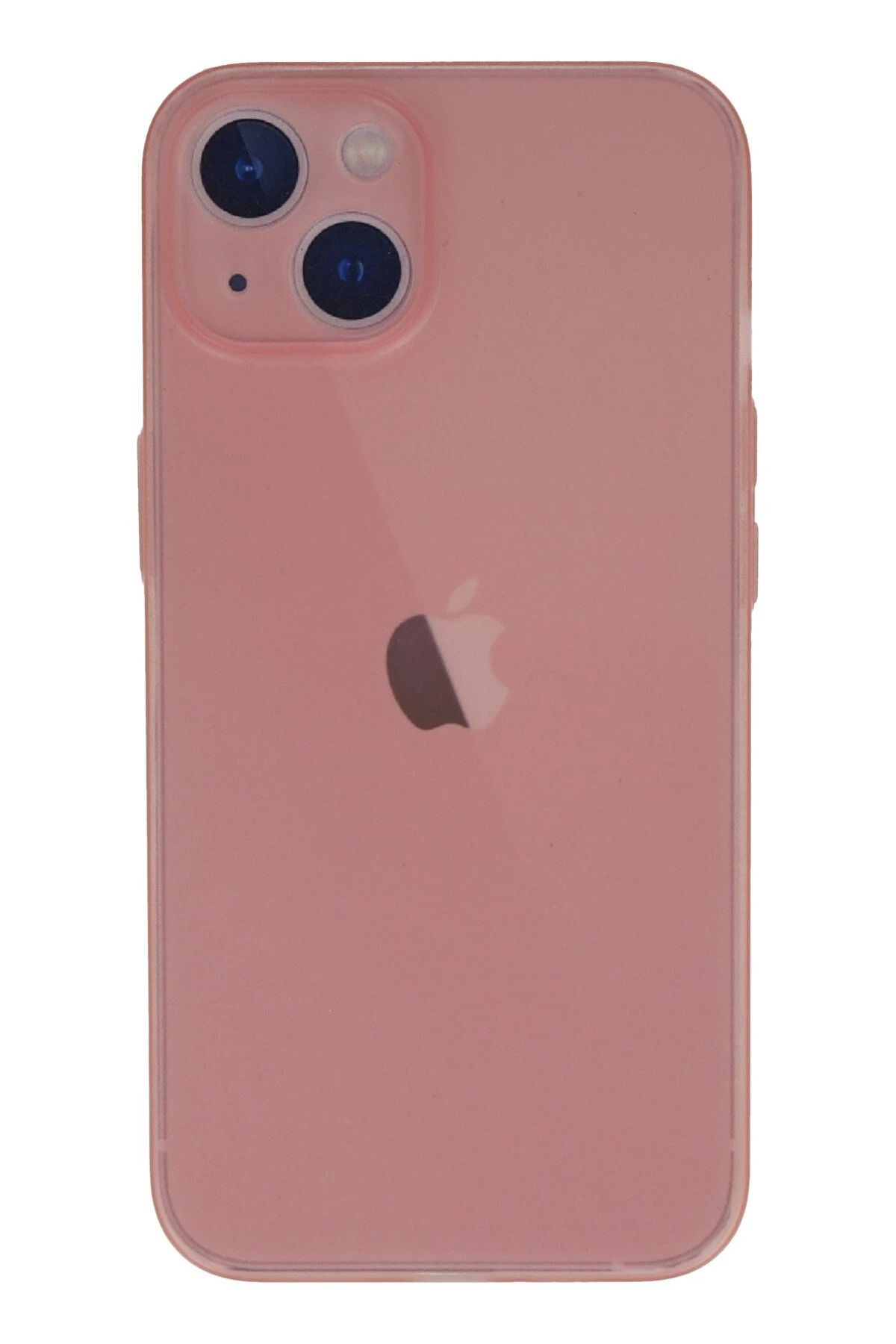 NewFace iPhone 13 Kılıf PP Ultra İnce Kapak - Pembe NRMSA