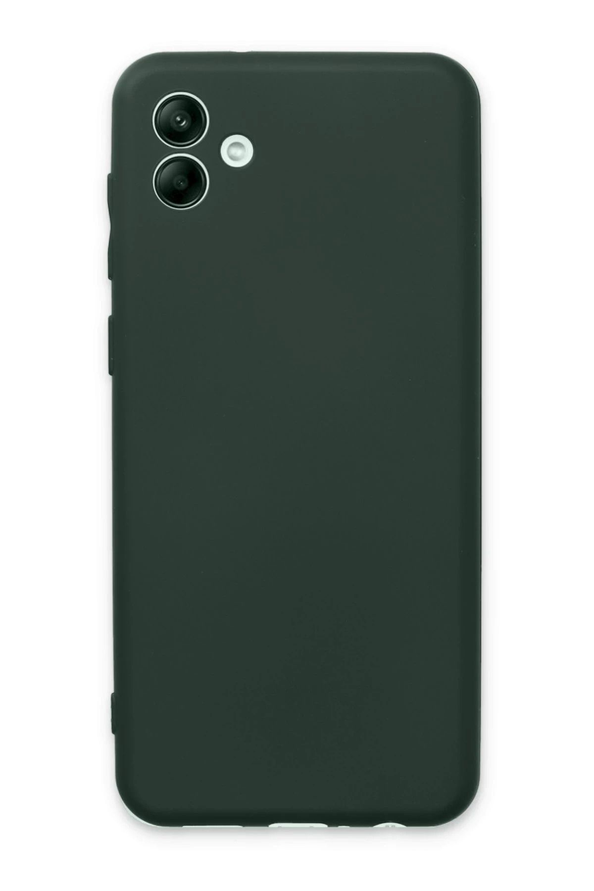NewFace Samsung Galaxy A04 Kılıf First Silikon - Koyu Yeşil JOJUA