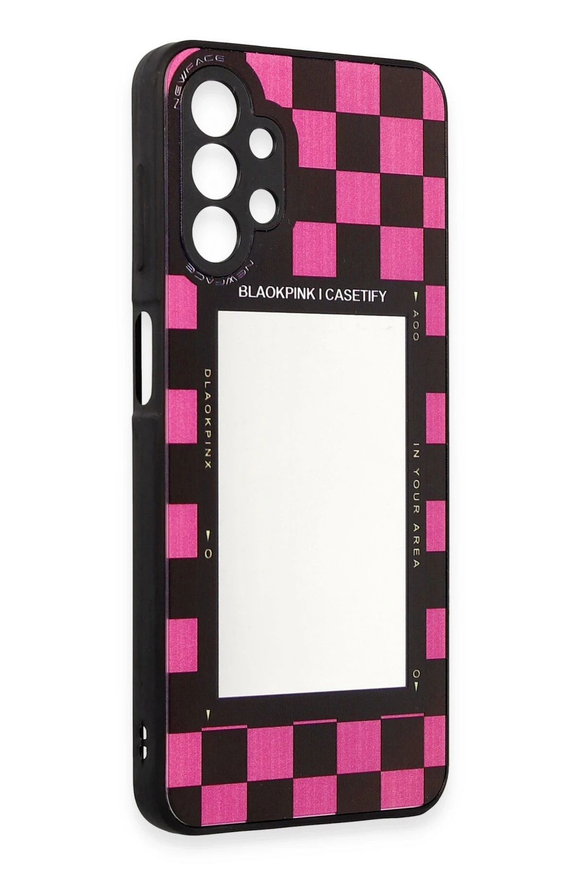 NewFace Samsung Galaxy A13 4G Kılıf Mirror Desenli Kapak - Mirror - 8 FERRG
