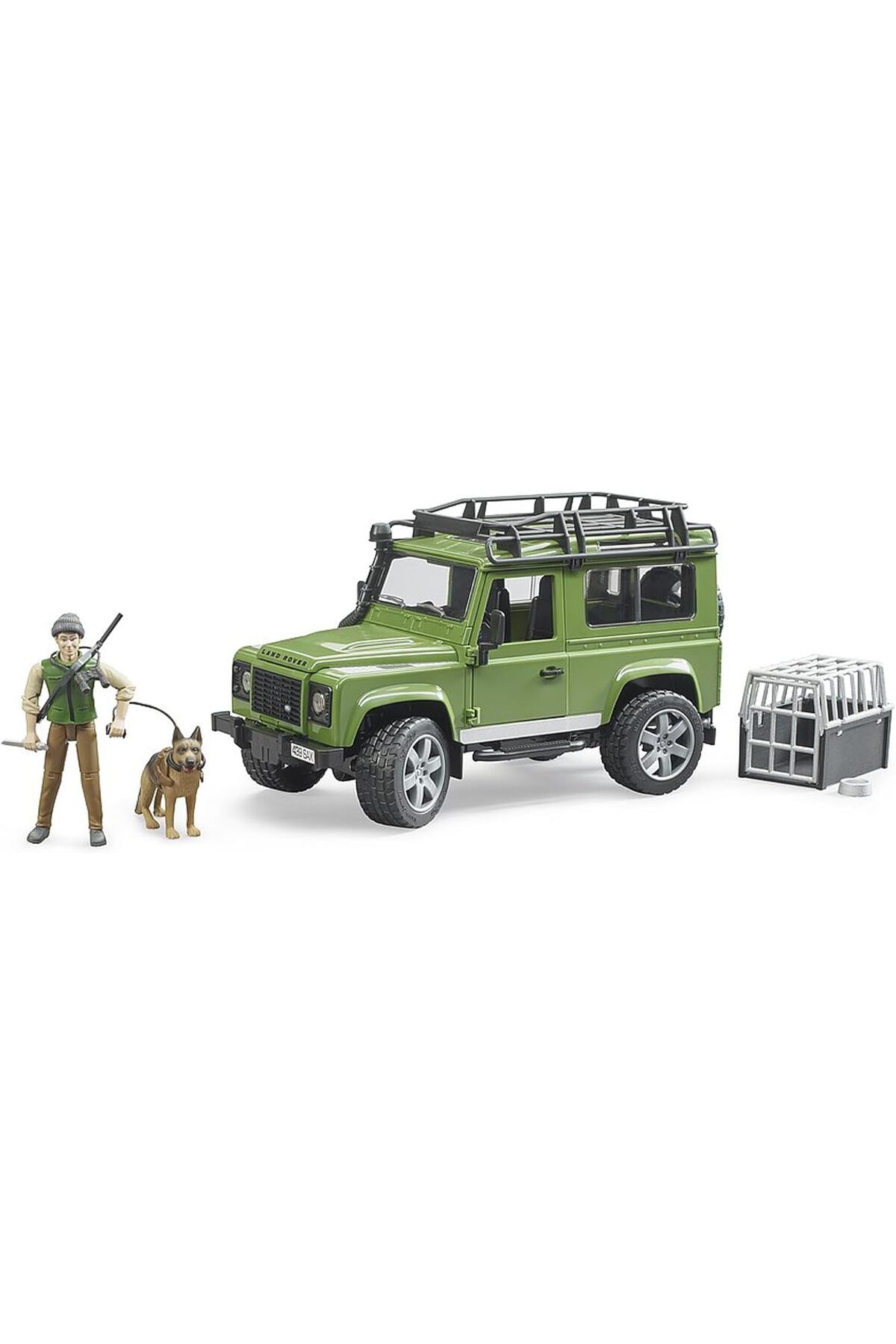 Mu Art Ahşap Mrt BR02587 Land Rover Arazi Aracı & Avcı Ve Av Köpeği Art 871301