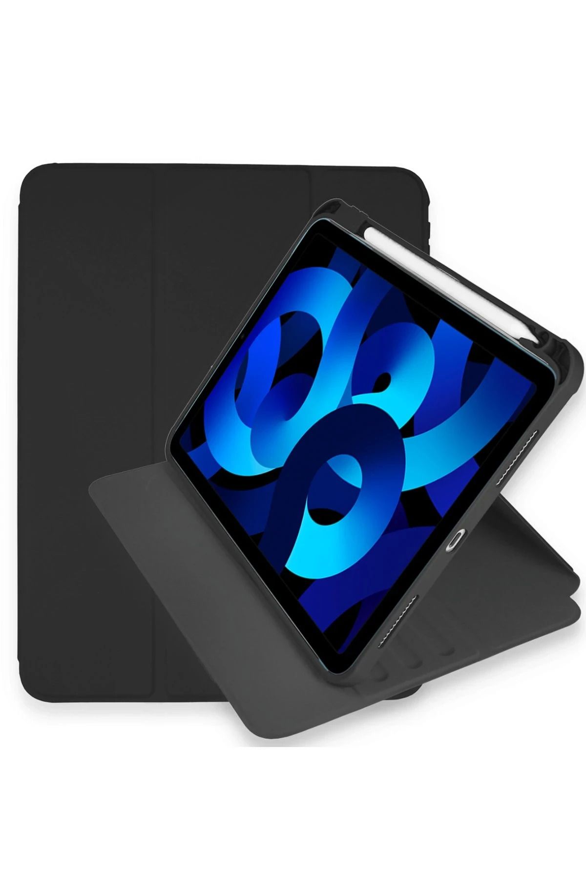 NewFace iPad Pro 11 (2021) Kılıf Starling 360 Kalemlikli Tablet Kılıf - Siyah HNZRN