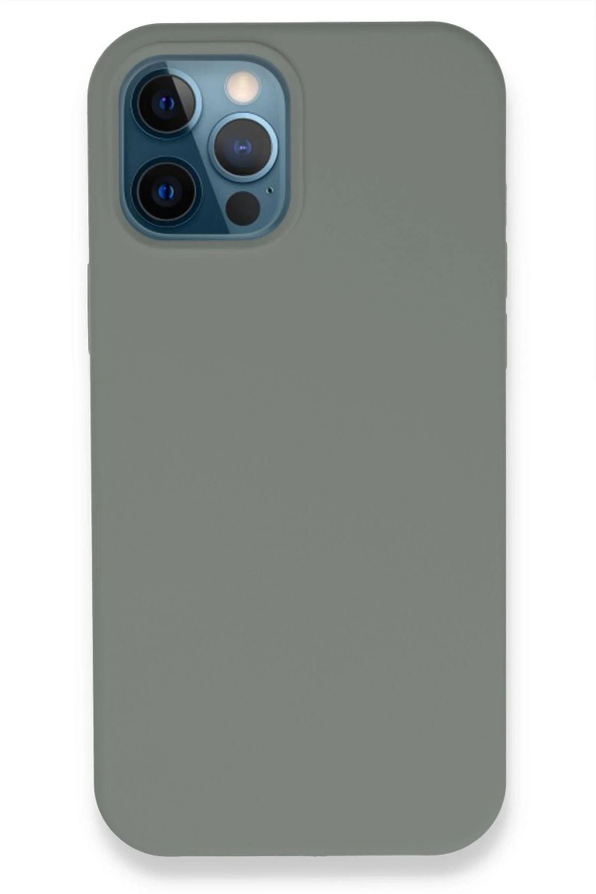 NewFace iPhone 12 Pro Max Kılıf Lansman Legant Silikon - Fuşya HNZRN