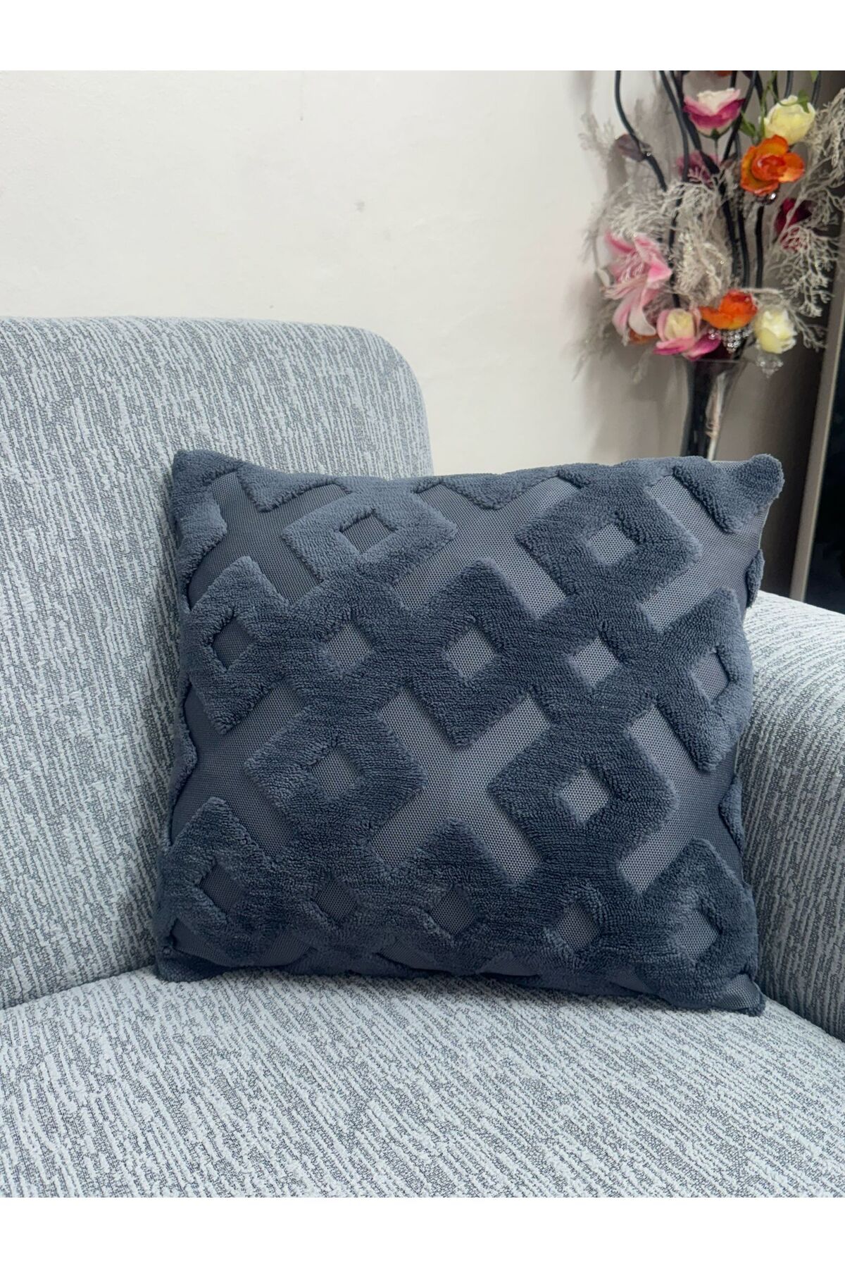 TrendFabric KOLTUK PELUŞ KIRLENT (44X44) 2 Lİ