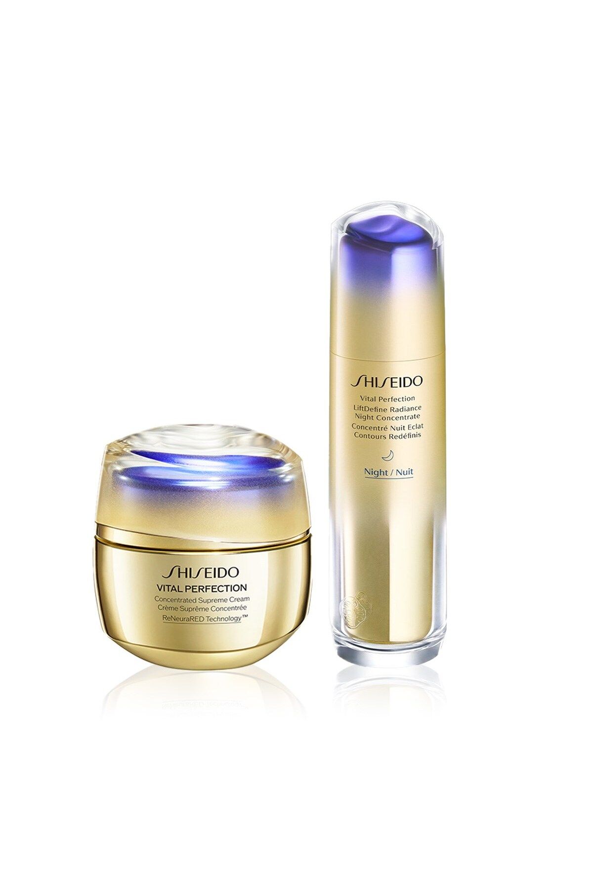 Shiseido Cildi Sıkılaştıran, Toparlayan ve Yaşlanma Karşıtı Etkili İkili Bakım Seti