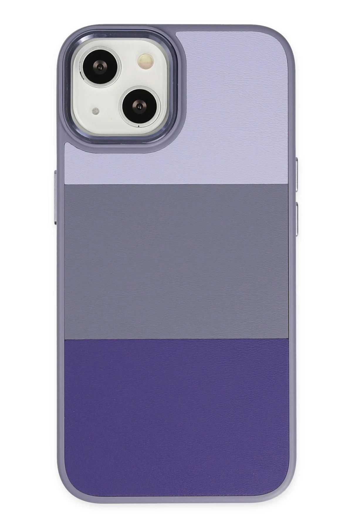 NewFace iPhone 14 Plus Uyumlu Kılıf King Kapak - Lila-Mor HNZRN