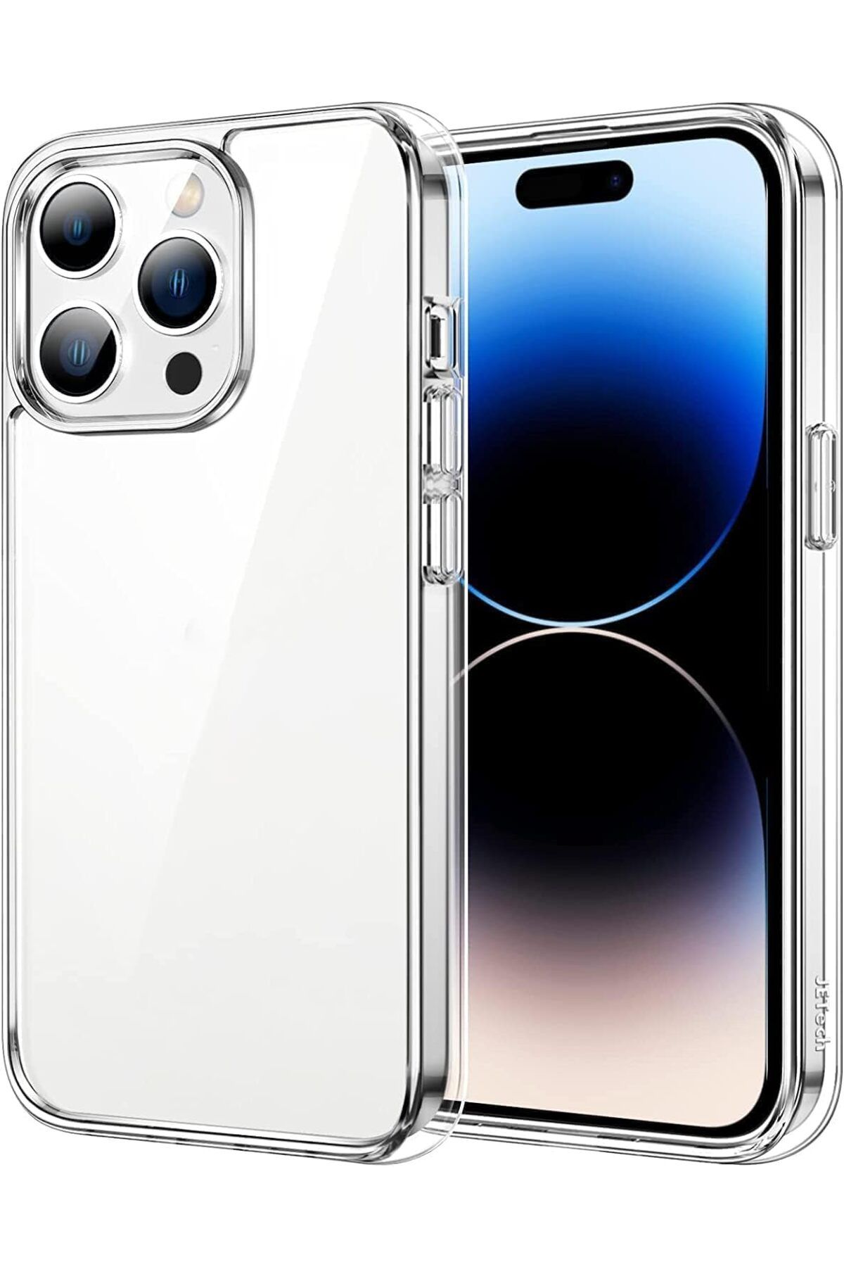 LUXE AKSESUAR iPhone 13 Pro Max Şeffaf Kılıf 13 Pro Max (6.7') Şeffaf Silikon Kılıf Transparent iP
