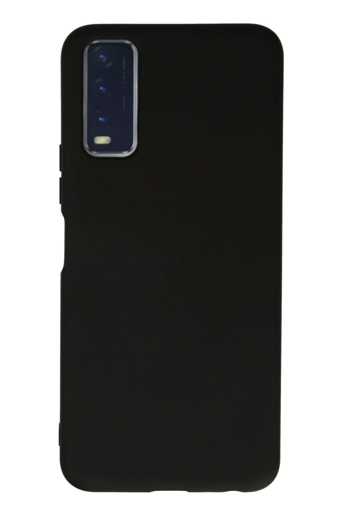 NewFace Vivo Y11S Kılıf Nano içi Kadife Silikon - Siyah JOJUA