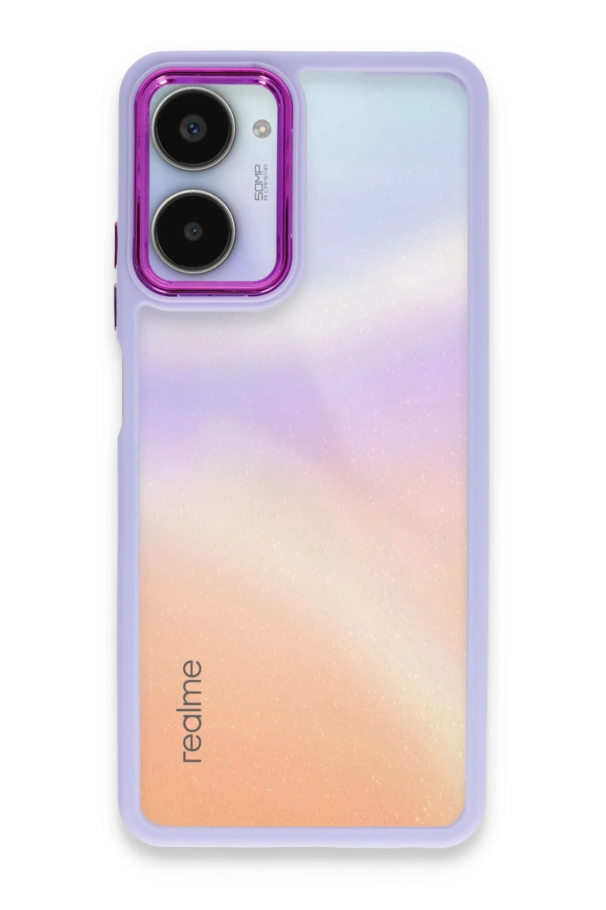 NewFace Realme 10 Pro 5G Kılıf Dora Kapak - Lila FERRG