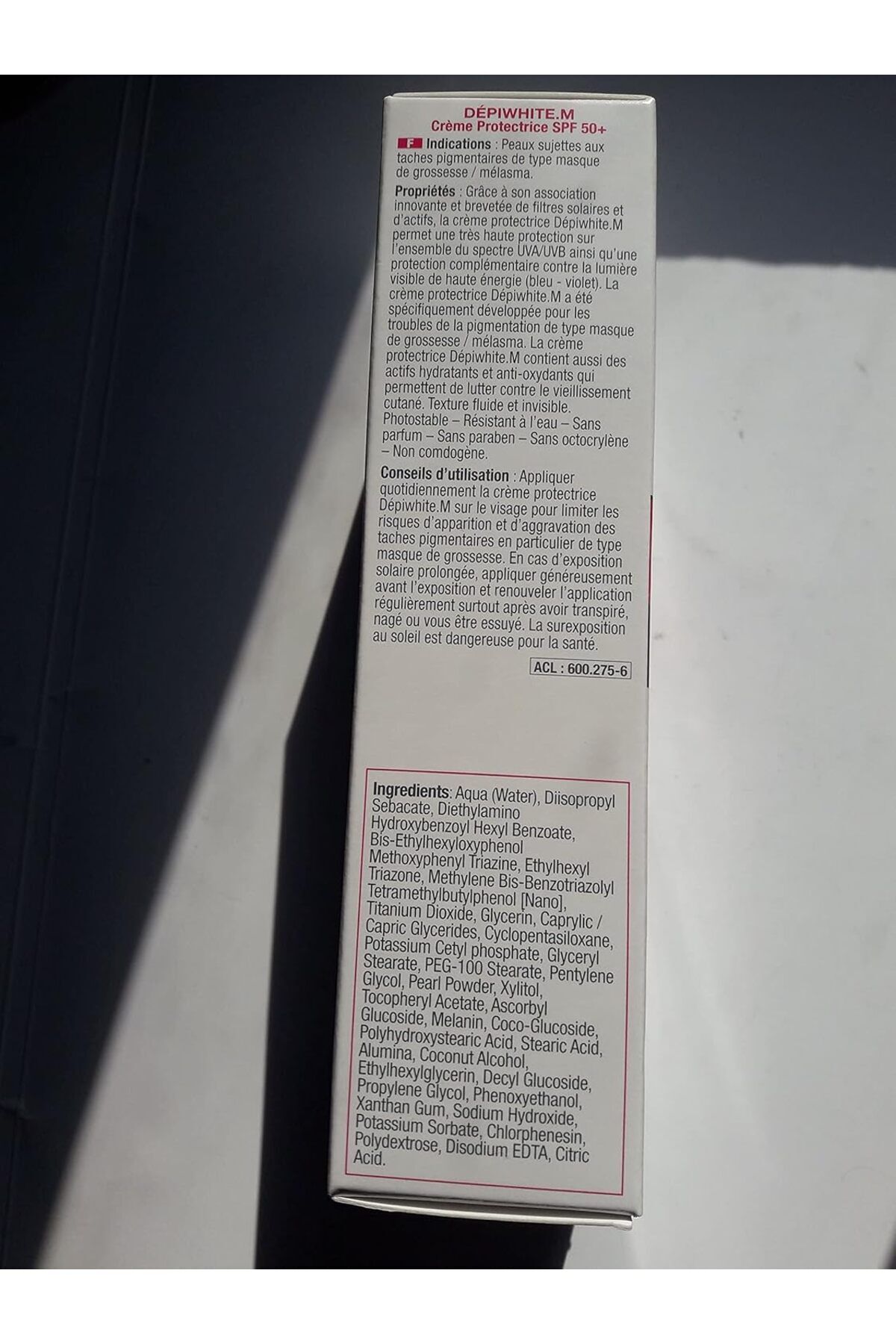 ACM-Depiwhite Cream SPF 50 Transparent - 40ml 4