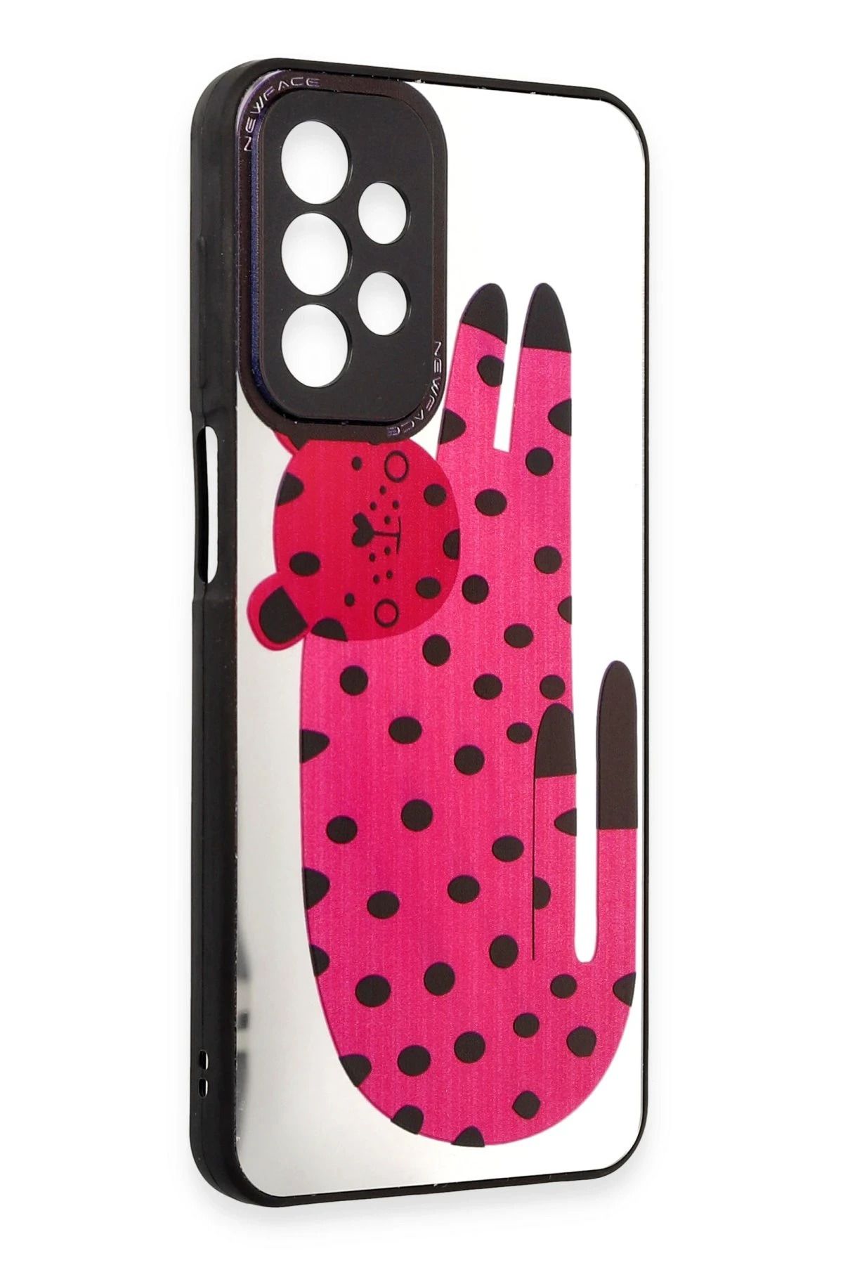 NewFace Samsung Galaxy A23 4G Kılıf Mirror Desenli Kapak - Mirror - 12 NRMSA