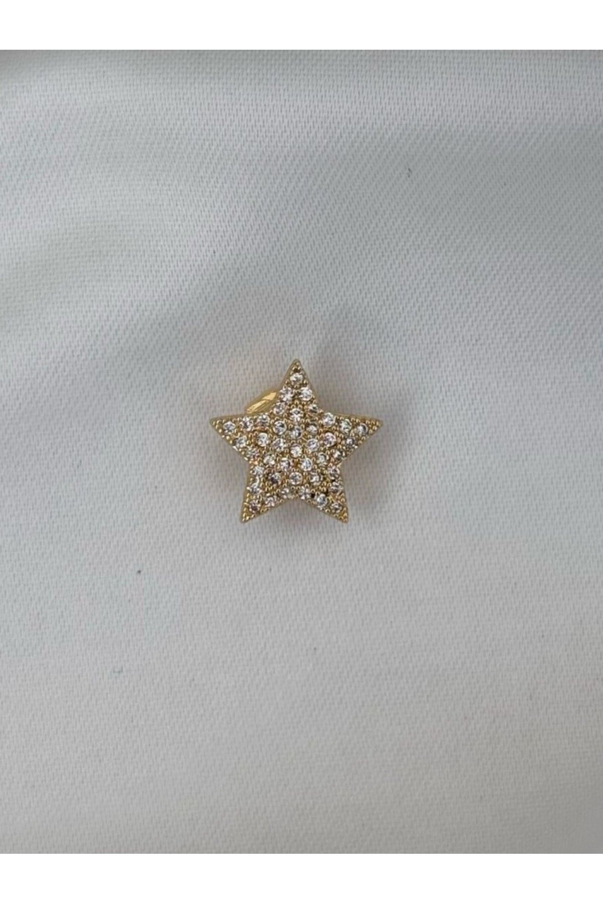 JEWELRY TAŞLI YILDIZ FİGÜRLÜ ÇELİK CHARM