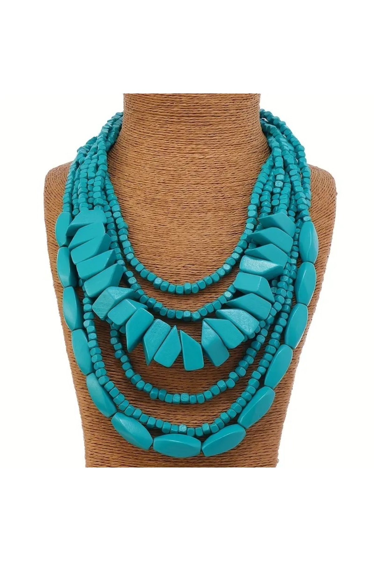 SIC MODA-Sic Moda Bead Necklace 6038B 3