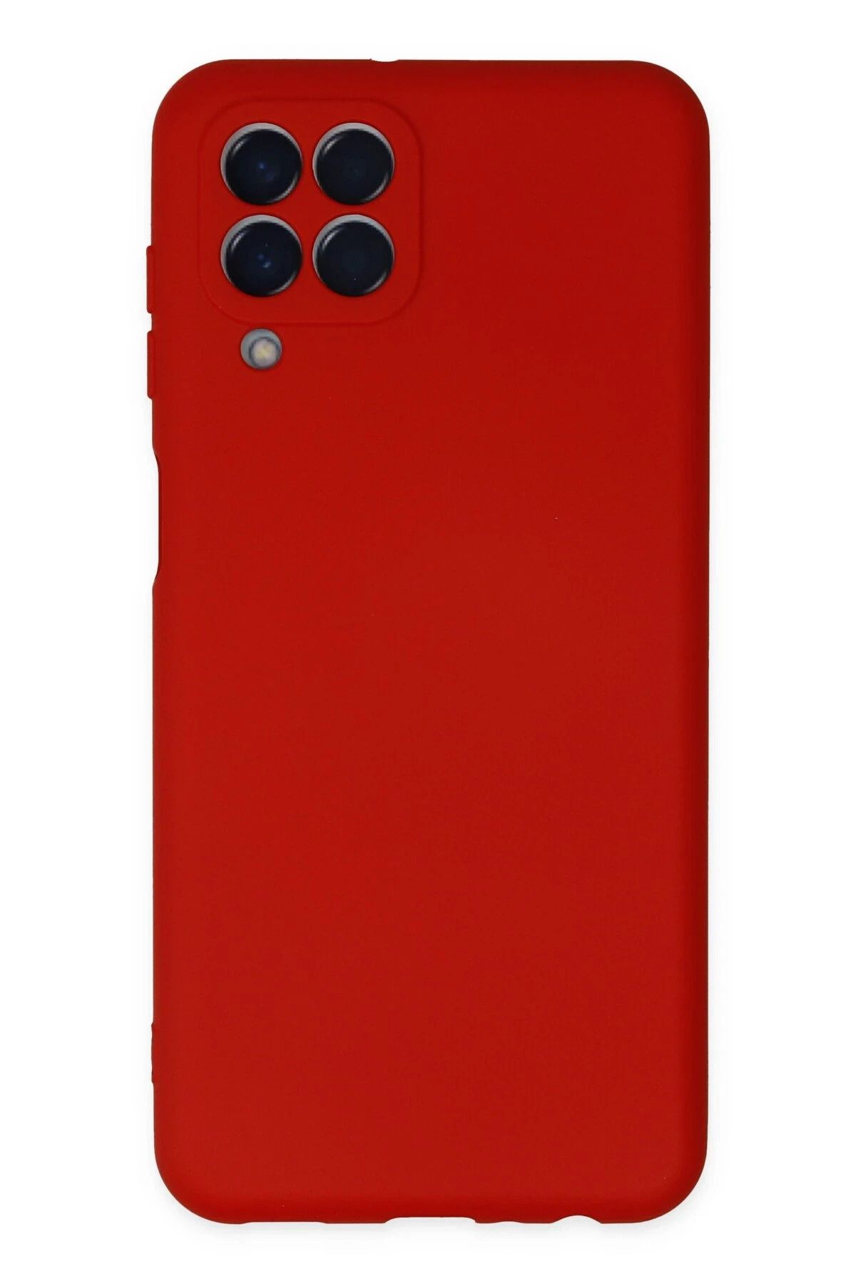 NewFace Galaxy M33 uyumlu Kılıf Nano içi Kadife Silikon - Kırmızı BSTMY