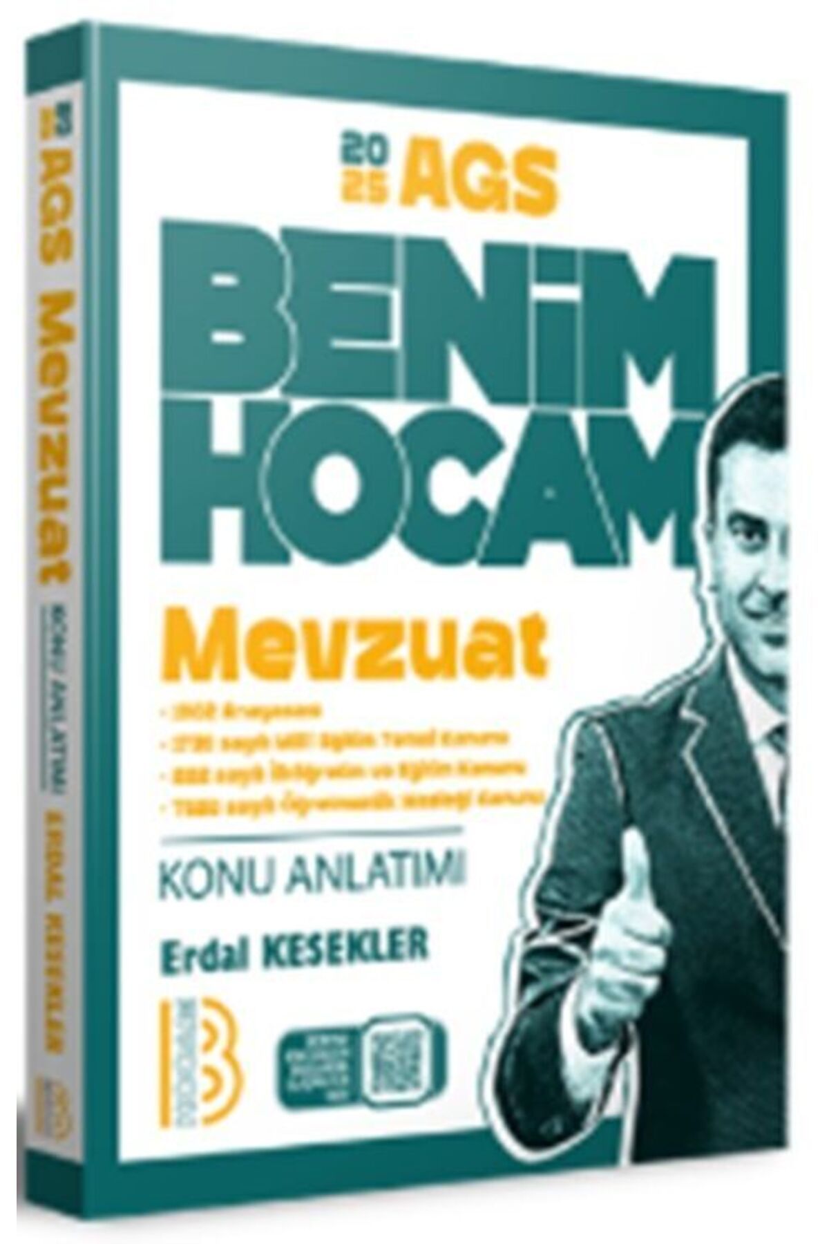 Benim Hocam Yayınları Benim Hocam 2025 AGS Mevzuat Konu Anlatımlı