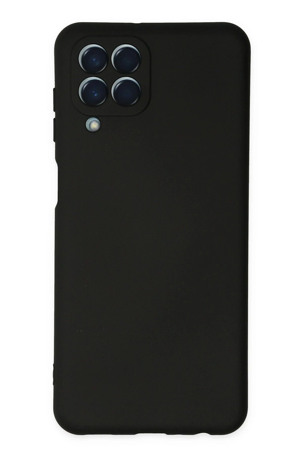 NewFace Galaxy M33 uyumlu  Kılıf Nano içi Kadife Silikon - Siyah INSLM